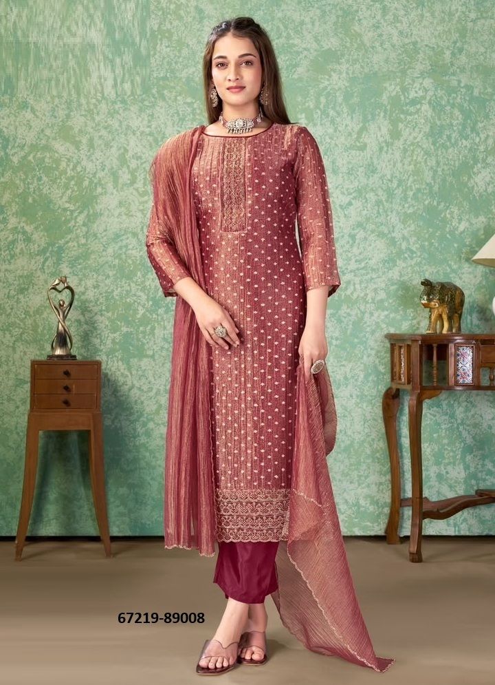 FARAH - Catalog # 67219 (Set of 8 Readymade Salwar Suits) FARAH - Catalog # 67219 (Set of 8 Readymade Salwar Suits)