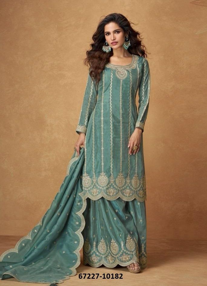 SAUMYA - Catalog # 67227 (Set of 3 Readymade Salwar Suits) SAUMYA - Catalog # 67227 (Set of 3 Readymade Salwar Suits)
