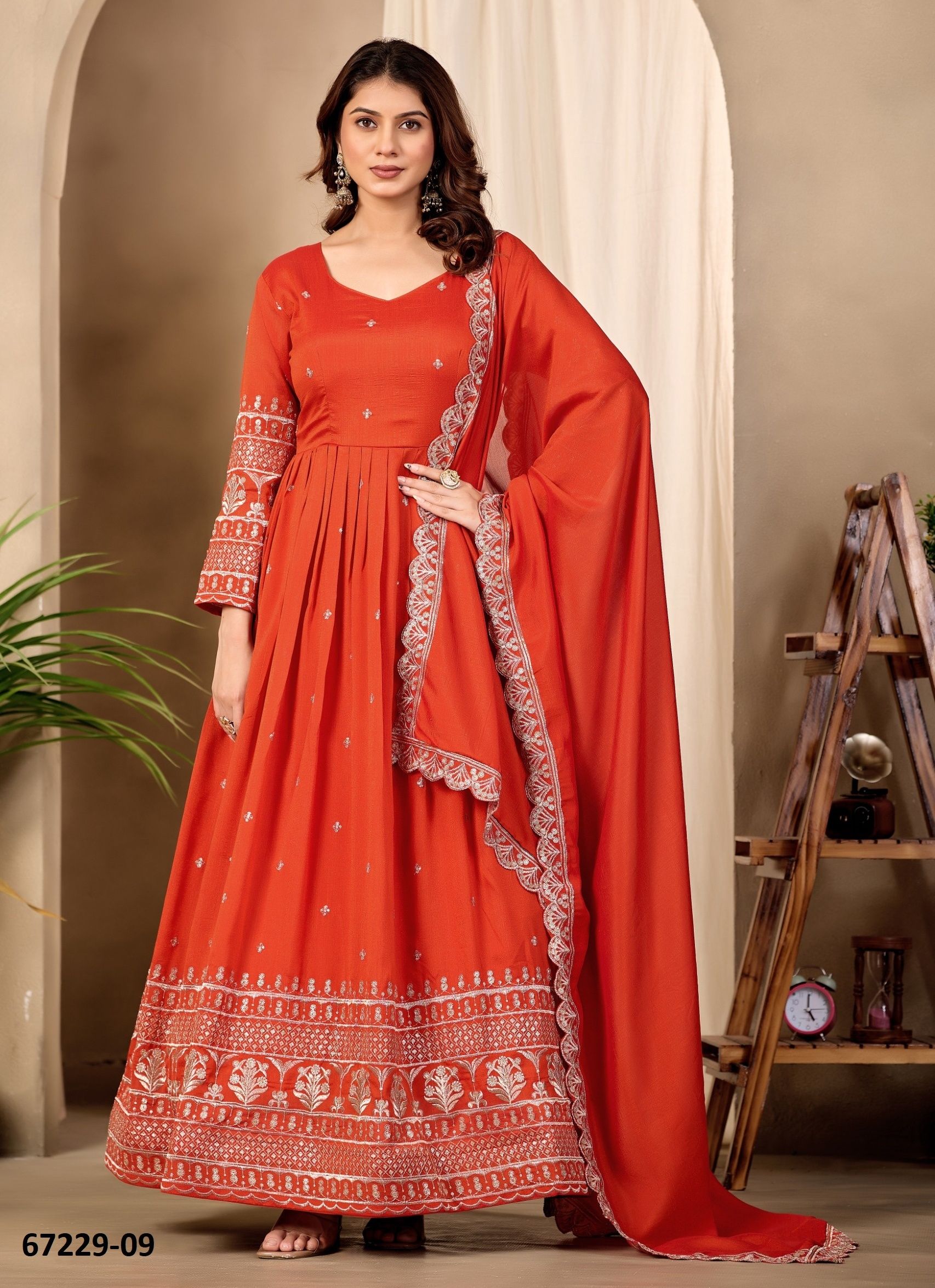JIYANSHI 9-10 - Catalog # 67229 (Set of 2 Readymade Salwar Suits) JIYANSHI 9-10 - Catalog # 67229 (Set of 2 Readymade Salwar Suits)