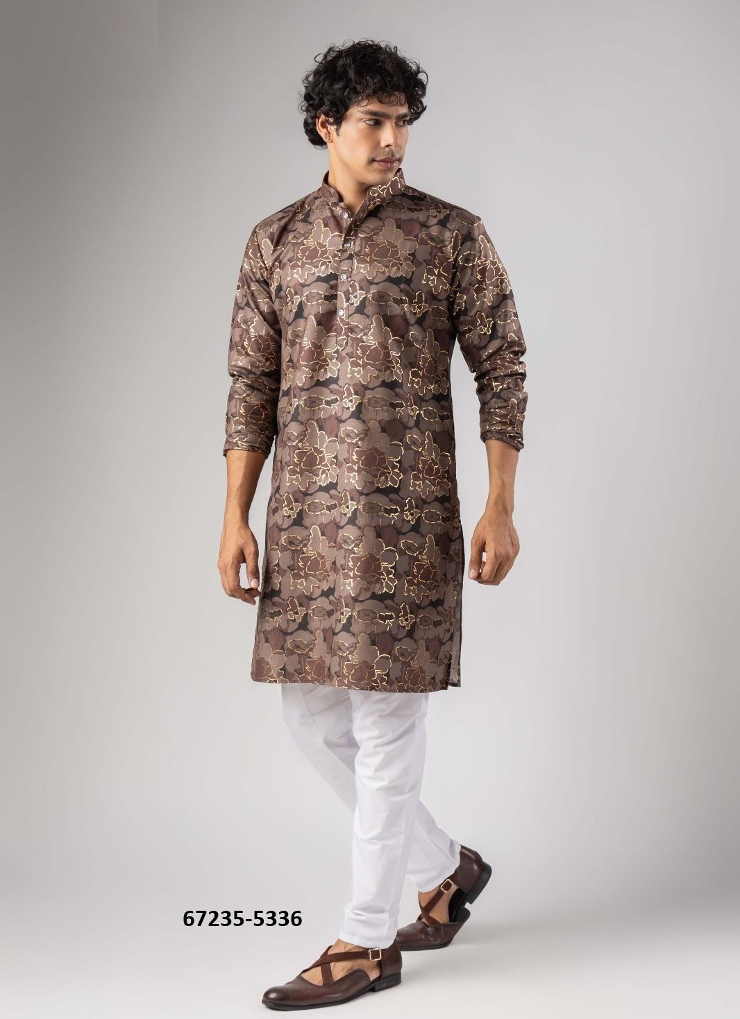 MEN'S TRADITIONAL KURTA 8 - Catalog # 67235 (Set of 6 Men's Ethnic Wear) MEN'S TRADITIONAL KURTA 8 - Catalog # 67235 (Set of 6 Men's Ethnic Wear)