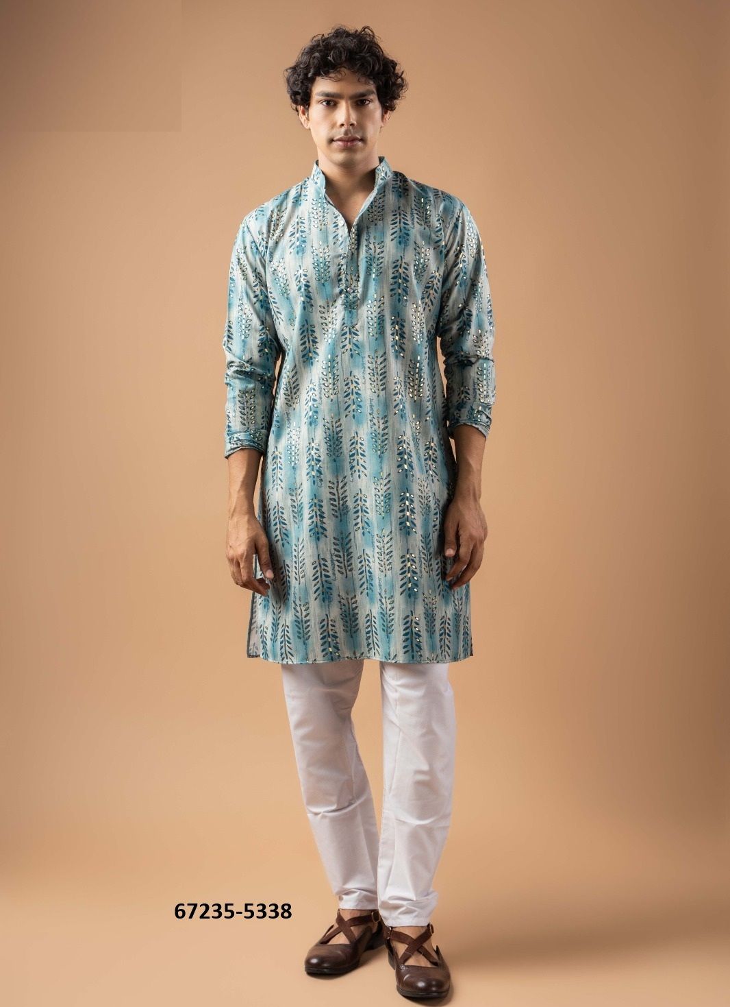 MEN'S TRADITIONAL KURTA 8 - Catalog # 67235 (Set of 6 Men's Ethnic Wear) MEN'S TRADITIONAL KURTA 8 - Catalog # 67235 (Set of 6 Men's Ethnic Wear)