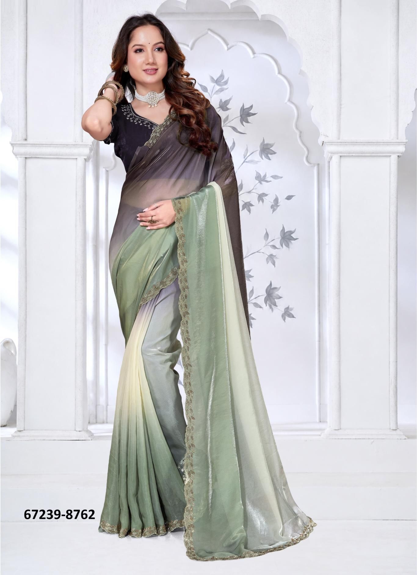 SHANAYA - Catalog # 67239 (Set of 5 Sarees) SHANAYA - Catalog # 67239 (Set of 5 Sarees)