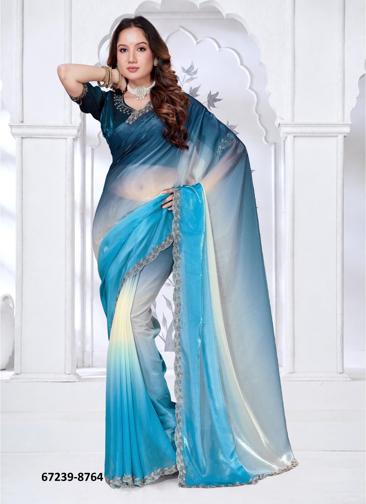 SHANAYA - Catalog # 67239 (Set of 5 Sarees) SHANAYA - Catalog # 67239 (Set of 5 Sarees)