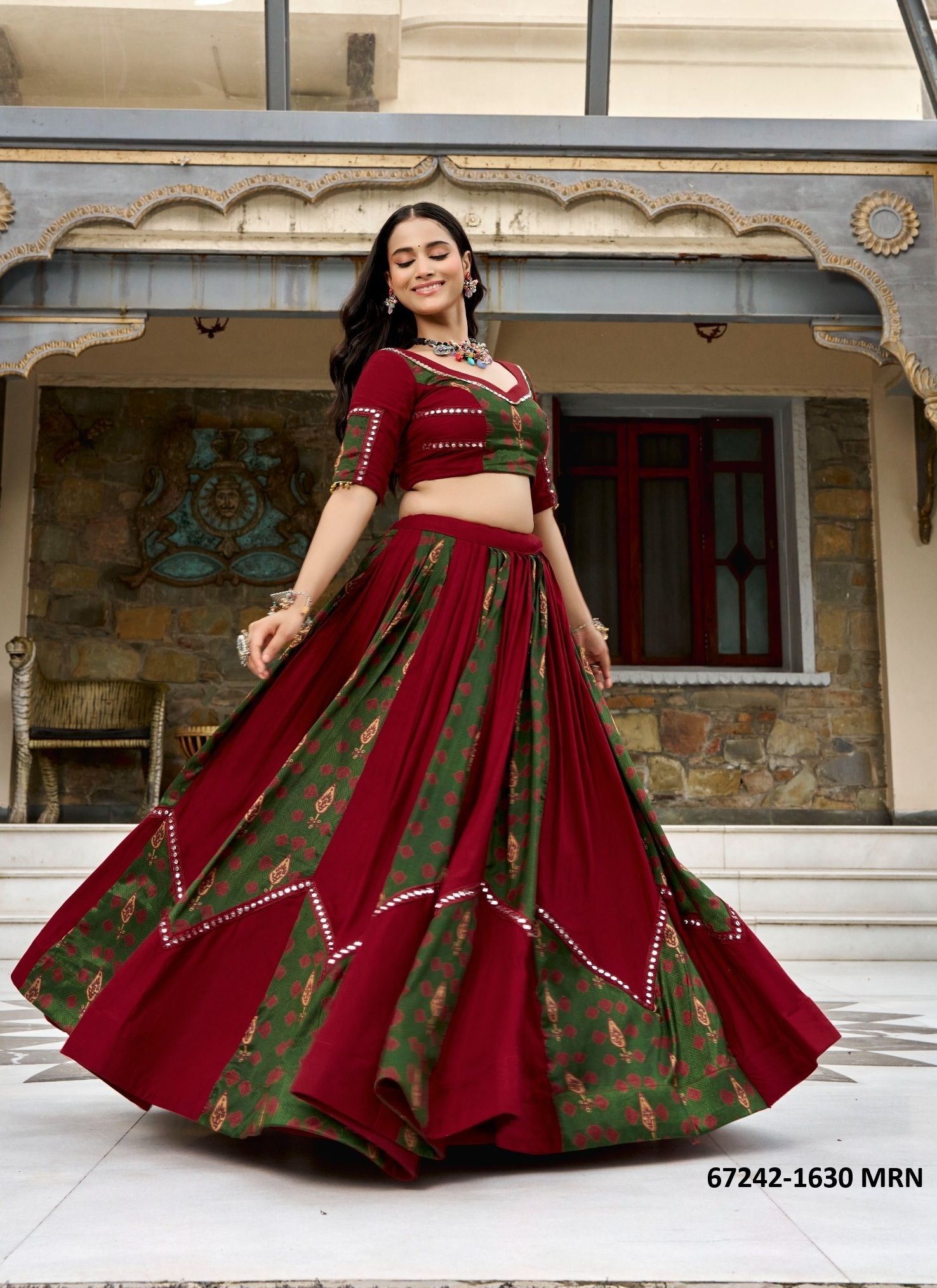 SAAYBO 1630 - Catalog # 67242 (Set of 4 Readymade Lehengas) SAAYBO 1630 - Catalog # 67242 (Set of 4 Readymade Lehengas)