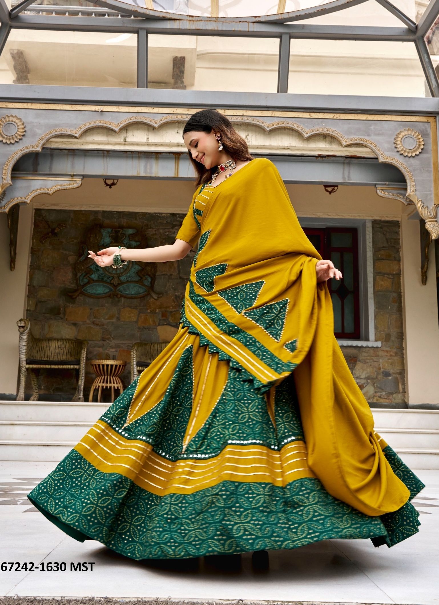 SAAYBO 1630 - Catalog # 67242 (Set of 4 Readymade Lehengas) SAAYBO 1630 - Catalog # 67242 (Set of 4 Readymade Lehengas)