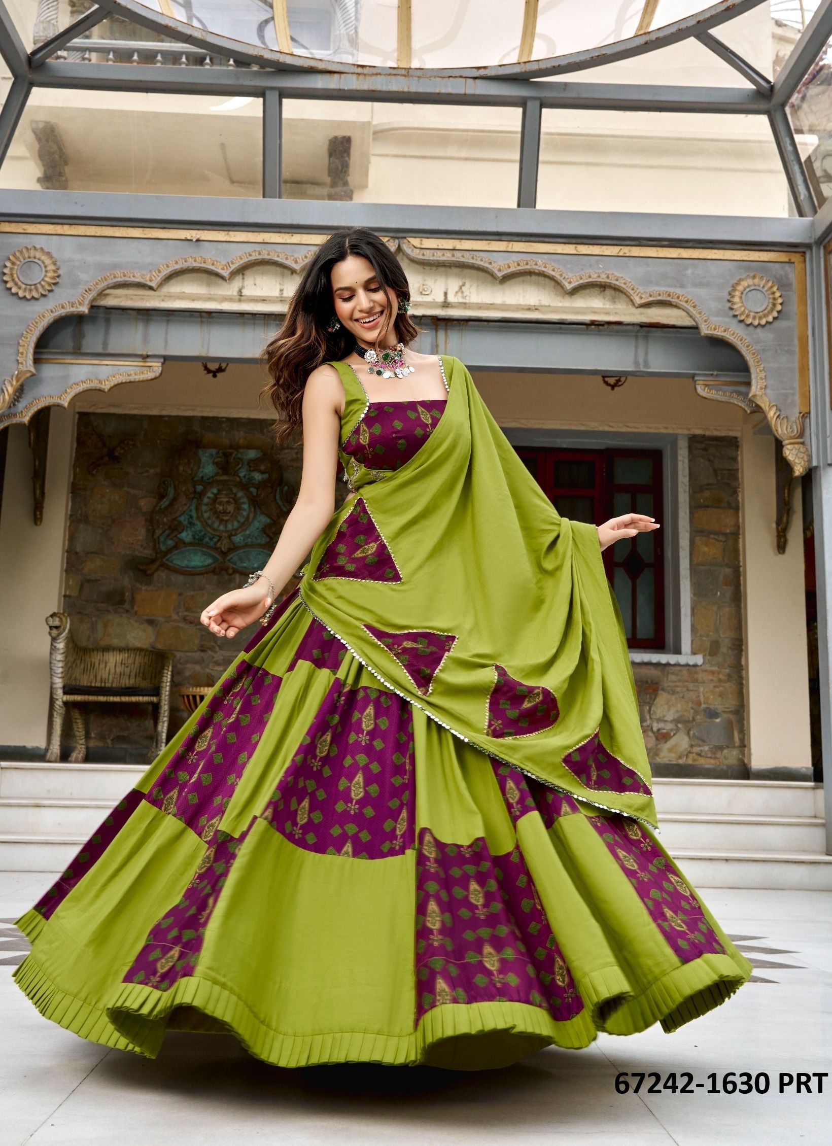 SAAYBO 1630 - Catalog # 67242 (Set of 4 Readymade Lehengas) SAAYBO 1630 - Catalog # 67242 (Set of 4 Readymade Lehengas)