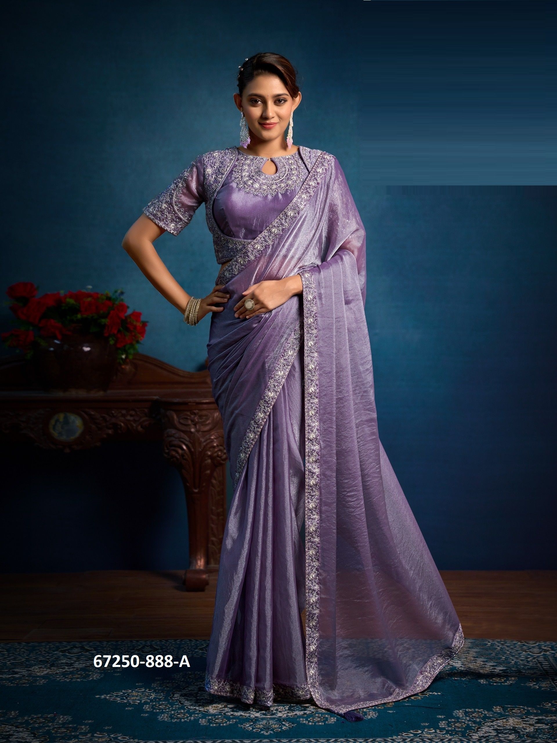 ROYAL QUEEN 7 - Catalog # 67250 (Set of 4 Sarees) ROYAL QUEEN 7 - Catalog # 67250 (Set of 4 Sarees)