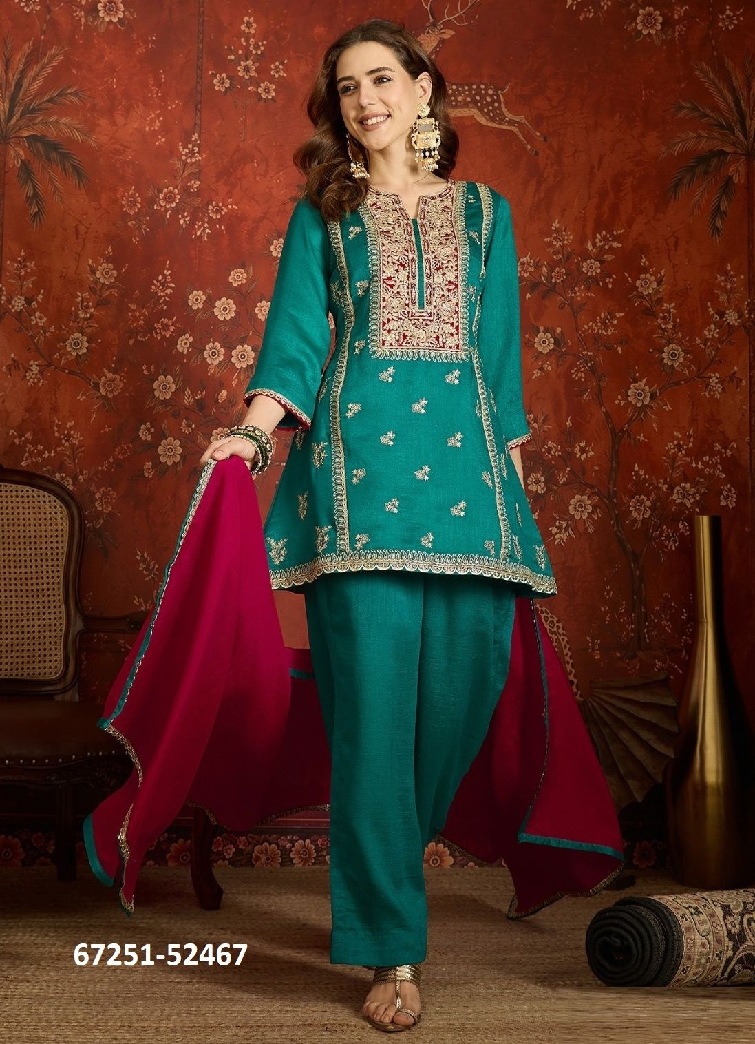 BAANI - Catalog # 67251 (Set of 16 Readymade Salwar Suits) BAANI - Catalog # 67251 (Set of 16 Readymade Salwar Suits)