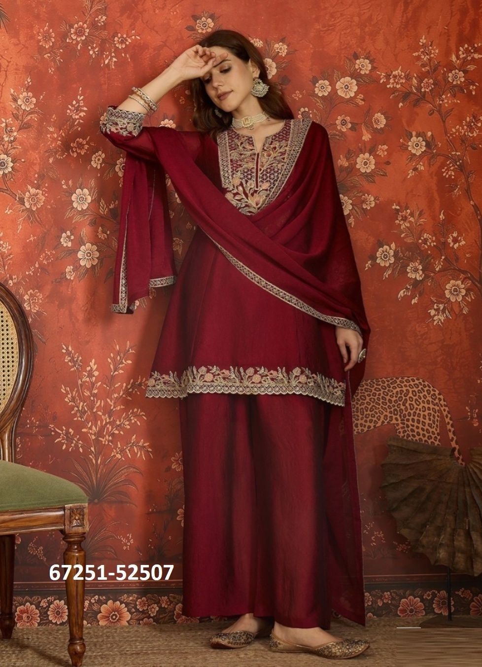 BAANI - Catalog # 67251 (Set of 16 Readymade Salwar Suits) BAANI - Catalog # 67251 (Set of 16 Readymade Salwar Suits)
