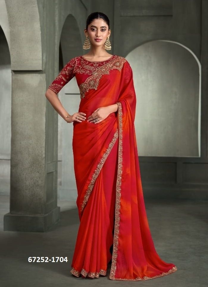 SANDALWOOD 17 - Catalog # 67252 (Set of 18 Sarees) SANDALWOOD 17 - Catalog # 67252 (Set of 18 Sarees)