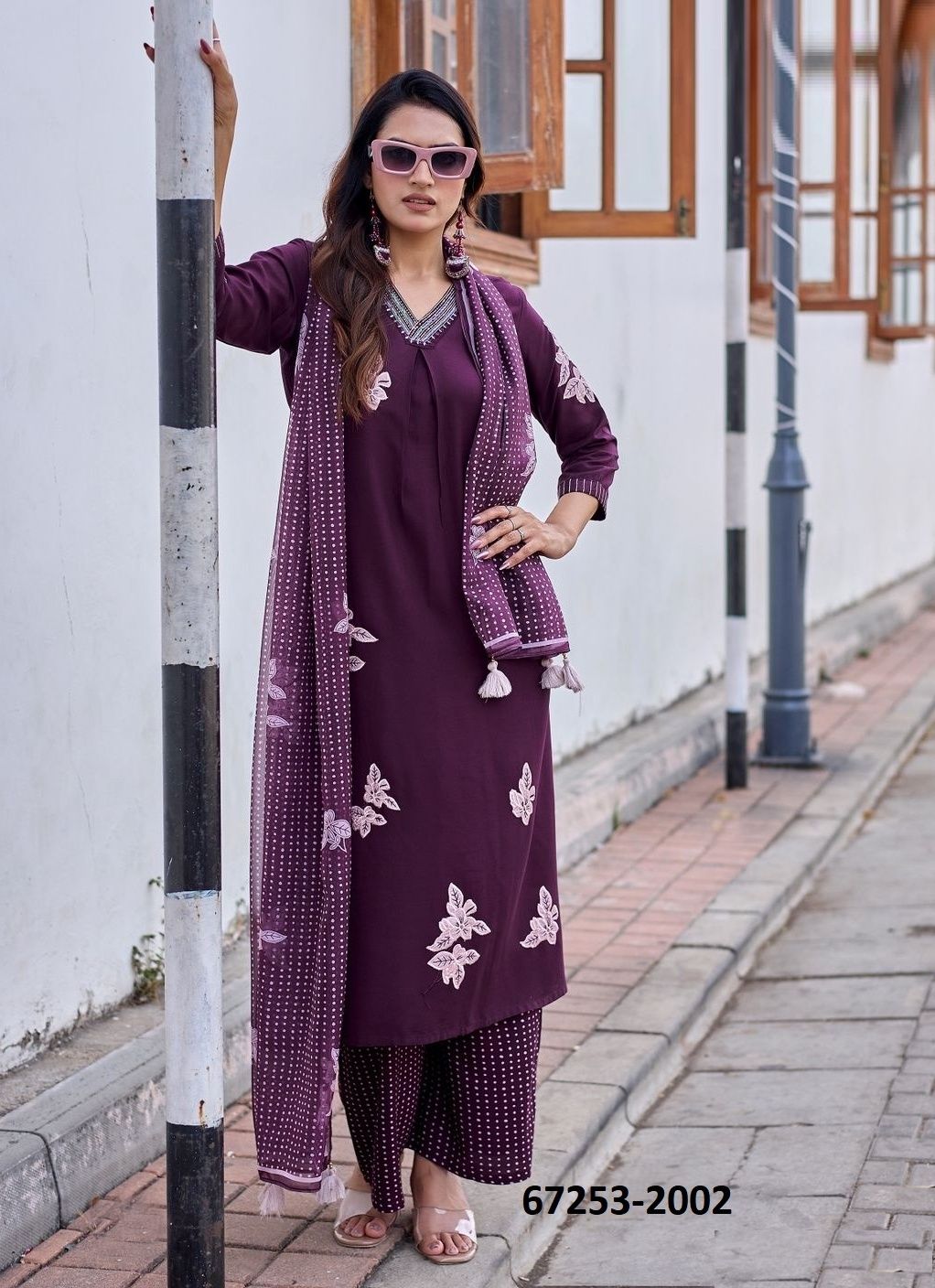 VASUDHA - Catalog # 67253 (Set of 6 Readymade Salwar Suits) VASUDHA - Catalog # 67253 (Set of 6 Readymade Salwar Suits)