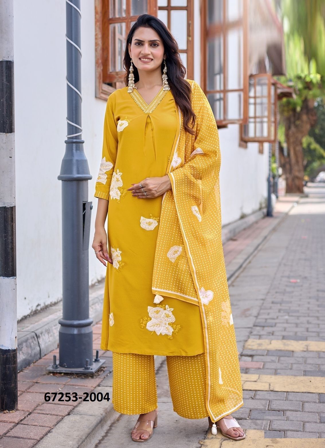 VASUDHA - Catalog # 67253 (Set of 6 Readymade Salwar Suits) VASUDHA - Catalog # 67253 (Set of 6 Readymade Salwar Suits)