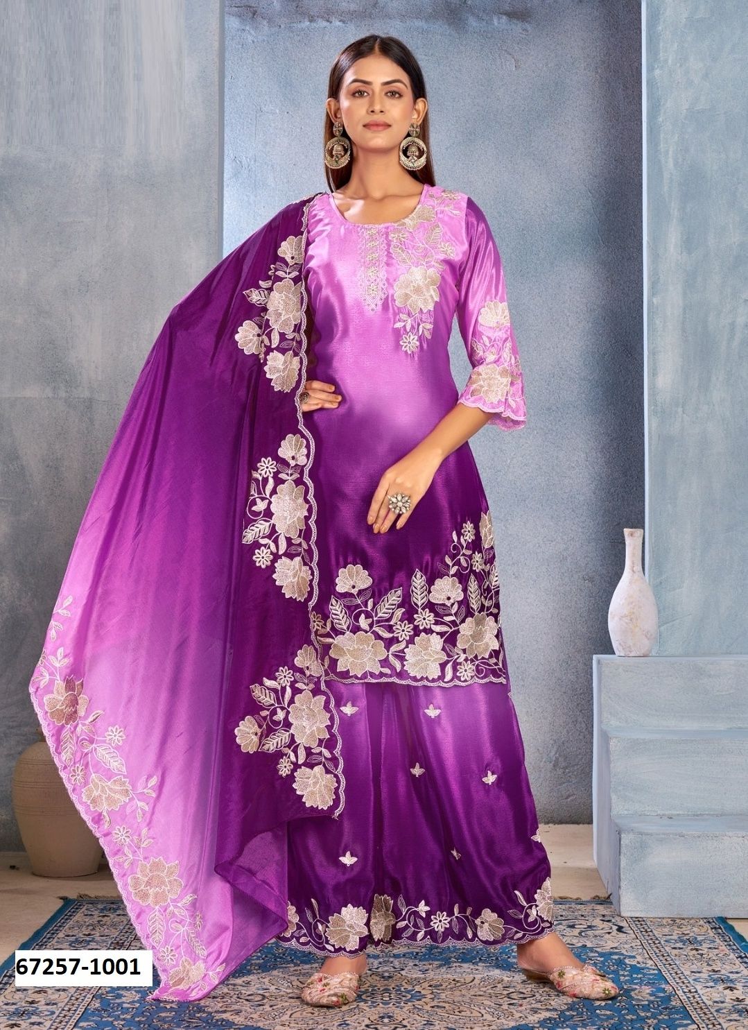 ISHARA - Catalog # 67257 (Set of 6 Readymade Salwar Suits) ISHARA - Catalog # 67257 (Set of 6 Readymade Salwar Suits)