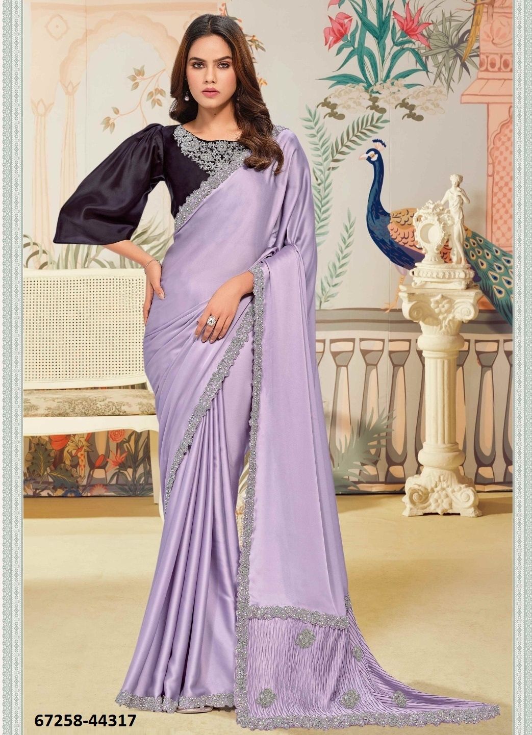 SEERAT 44303 - Catalog # 67258 (Set of 10 Sarees) SEERAT 44303 - Catalog # 67258 (Set of 10 Sarees)