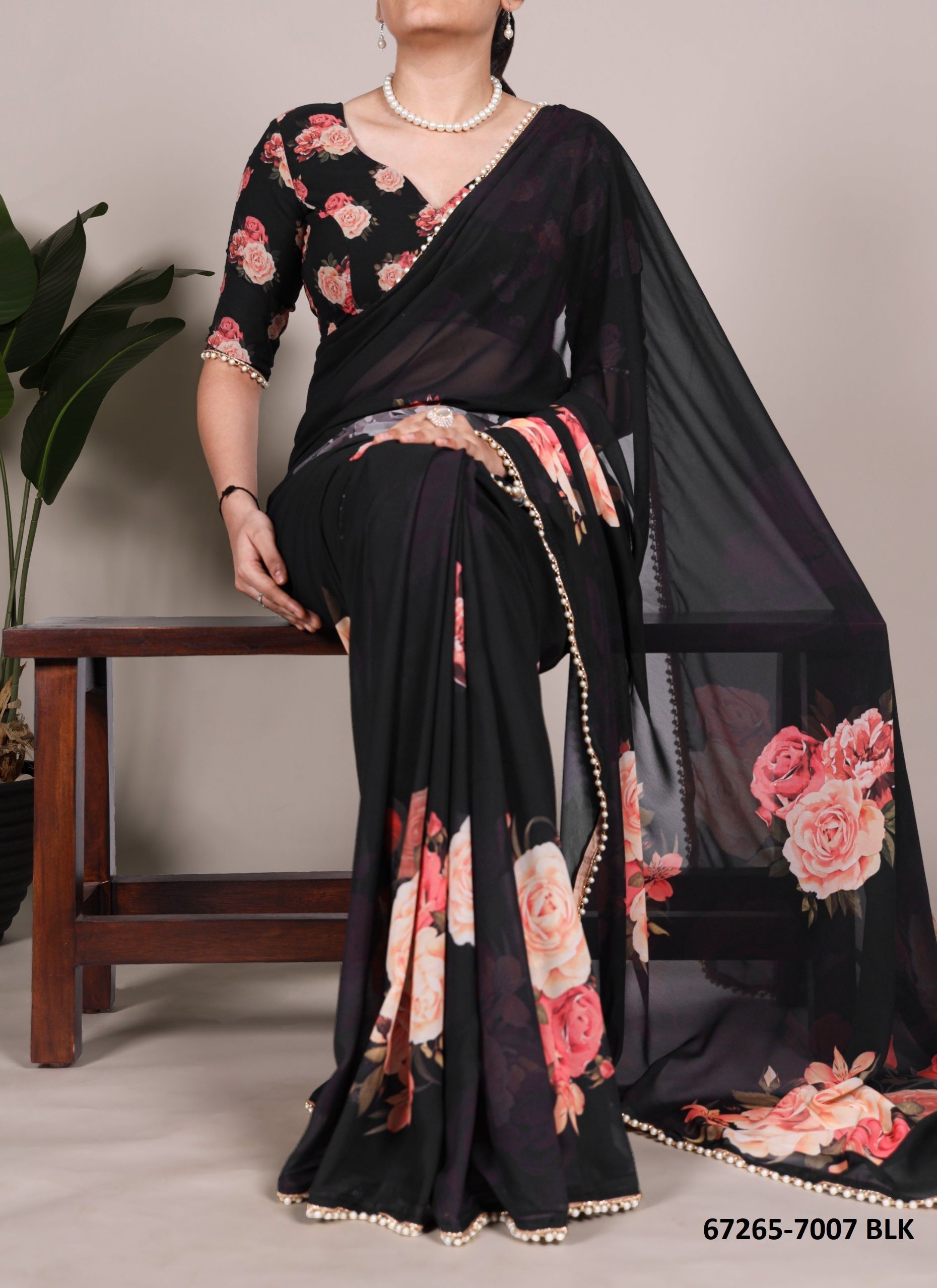 DESIGN 7007 - Catalog # 67265 (Set of 12 Sarees) DESIGN 7007 - Catalog # 67265 (Set of 12 Sarees)