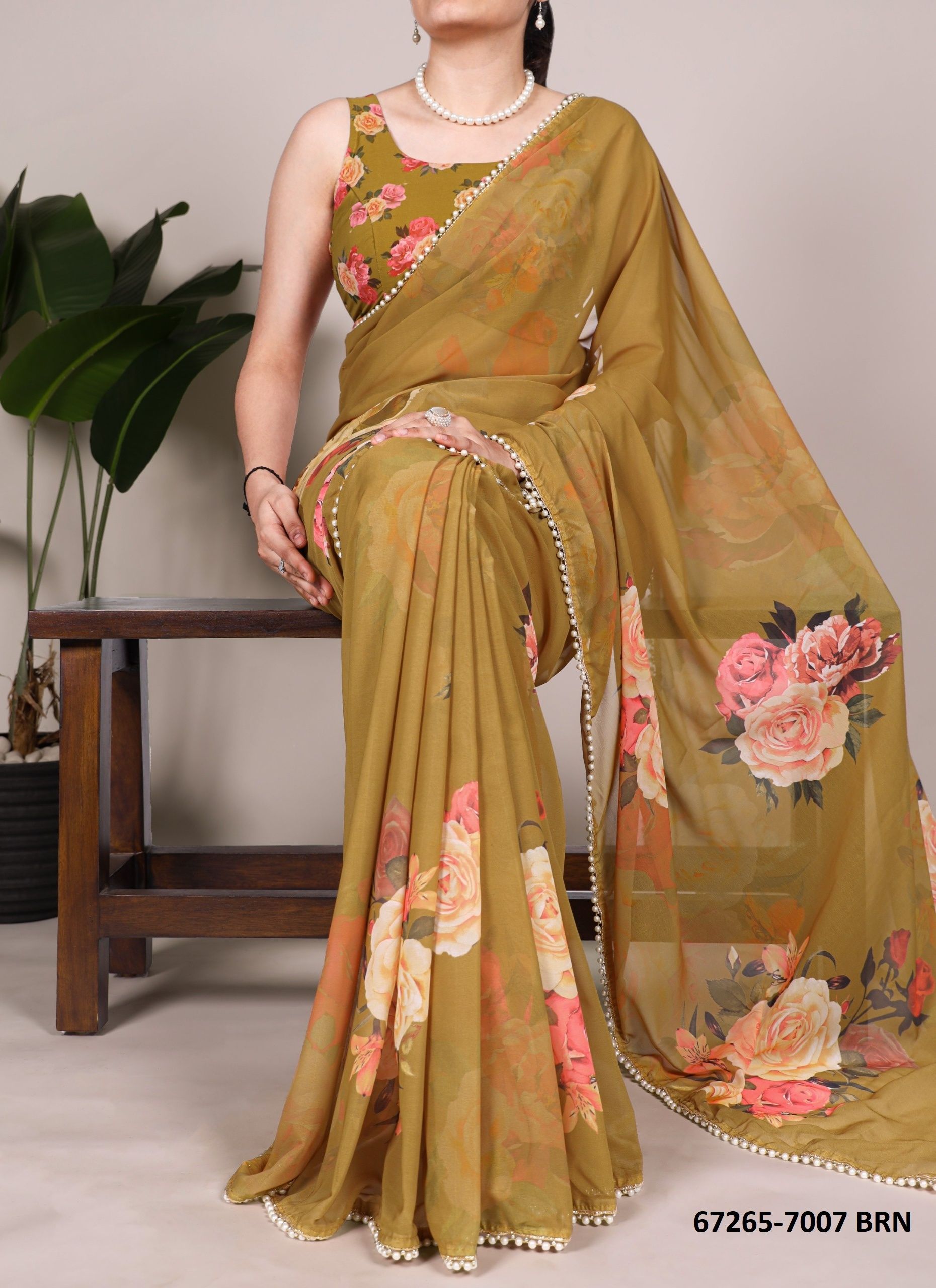 DESIGN 7007 - Catalog # 67265 (Set of 12 Sarees) DESIGN 7007 - Catalog # 67265 (Set of 12 Sarees)