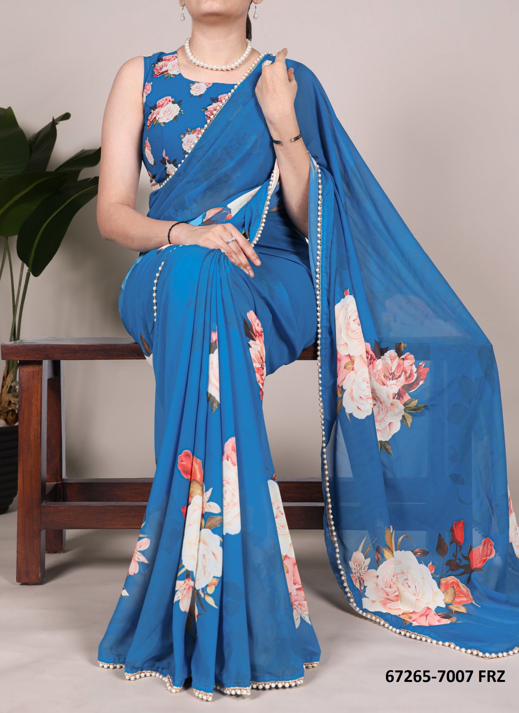DESIGN 7007 - Catalog # 67265 (Set of 12 Sarees) DESIGN 7007 - Catalog # 67265 (Set of 12 Sarees)