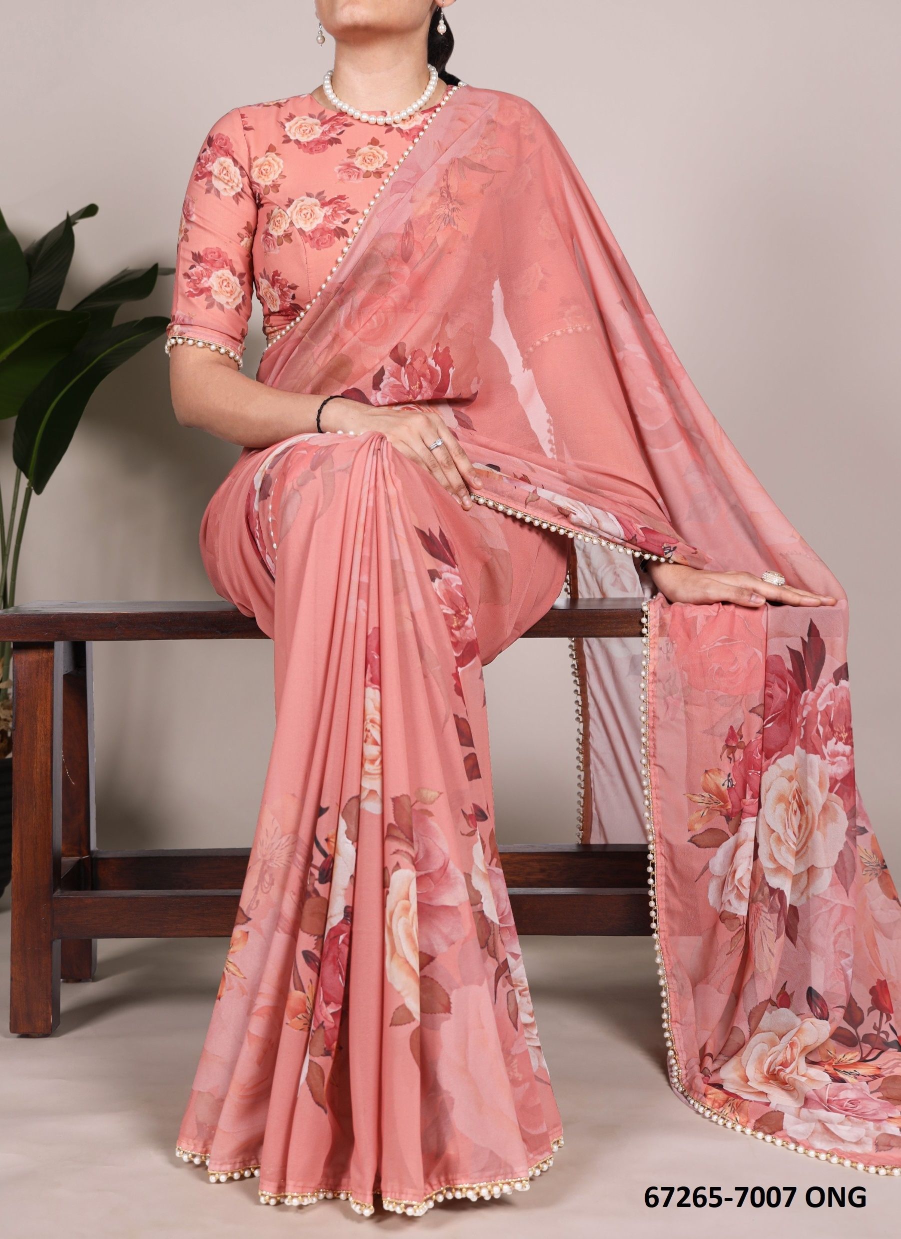 DESIGN 7007 - Catalog # 67265 (Set of 12 Sarees) DESIGN 7007 - Catalog # 67265 (Set of 12 Sarees)