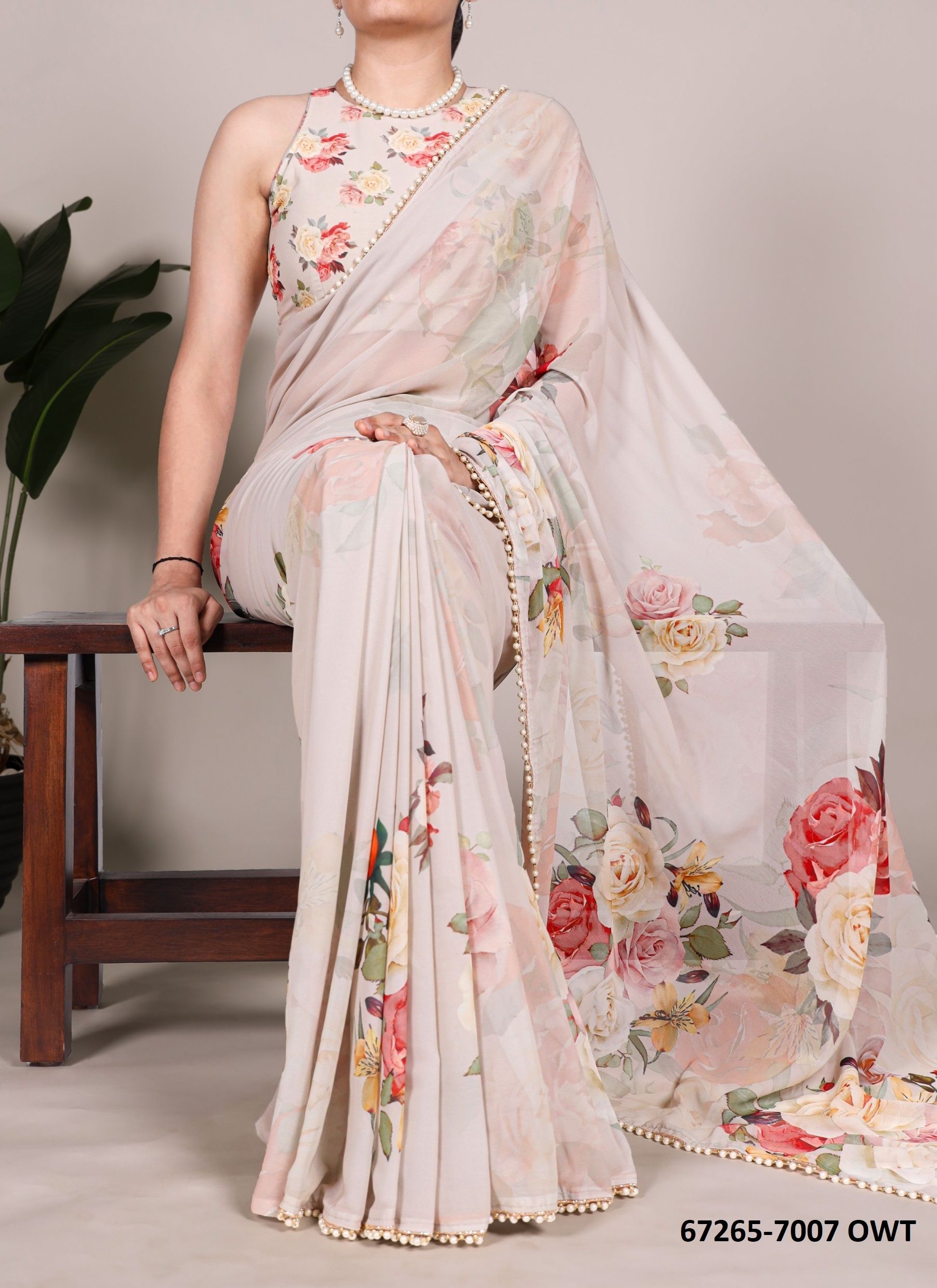 DESIGN 7007 - Catalog # 67265 (Set of 12 Sarees) DESIGN 7007 - Catalog # 67265 (Set of 12 Sarees)
