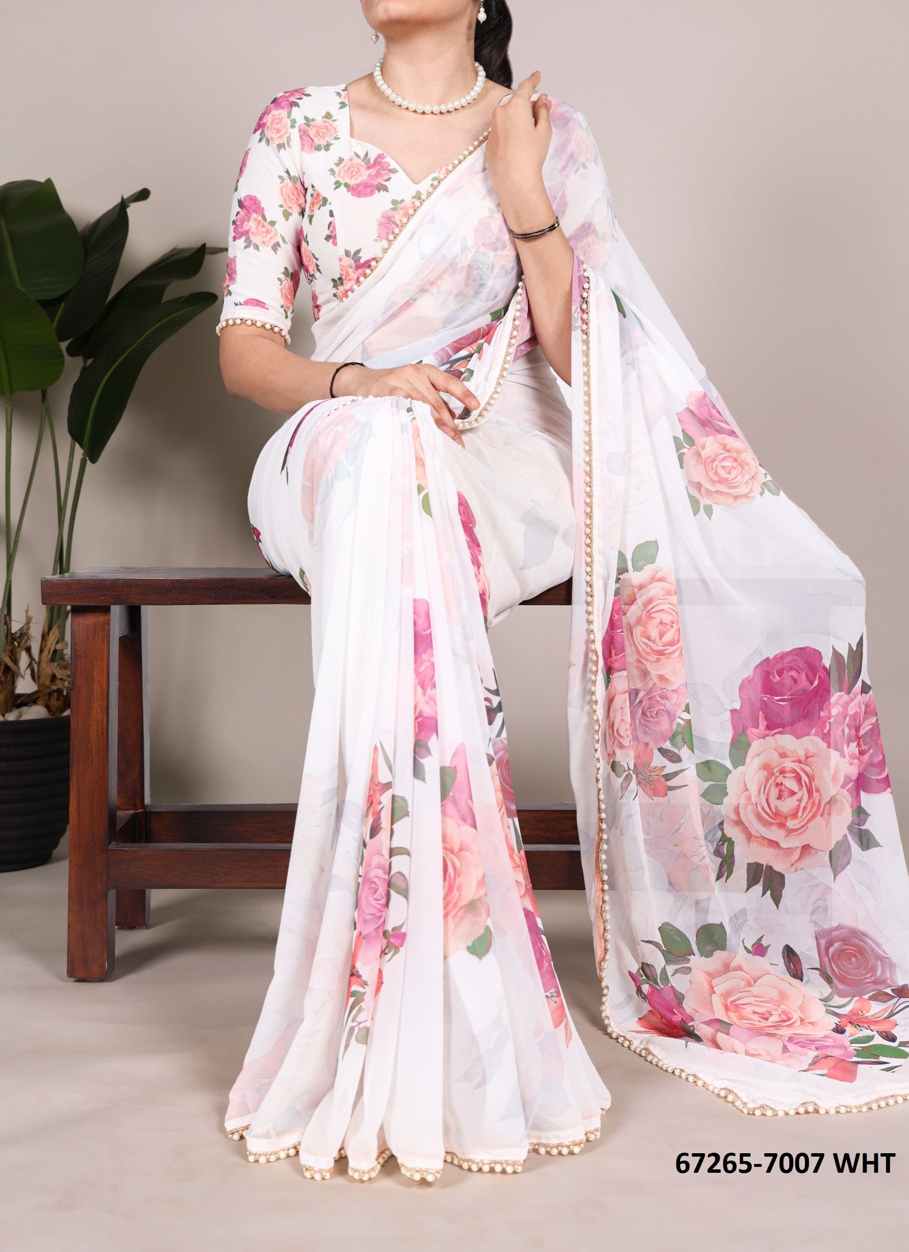 DESIGN 7007 - Catalog # 67265 (Set of 12 Sarees) DESIGN 7007 - Catalog # 67265 (Set of 12 Sarees)