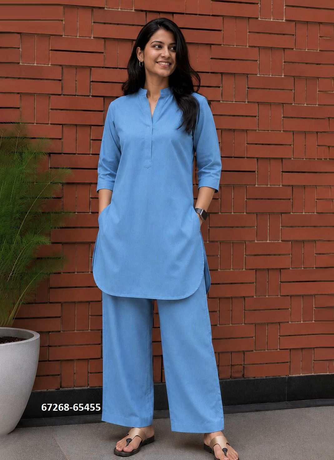 TRENDY CO-ORD SET - Catalog # 67268 (Set of 6 Tops With Bottoms)