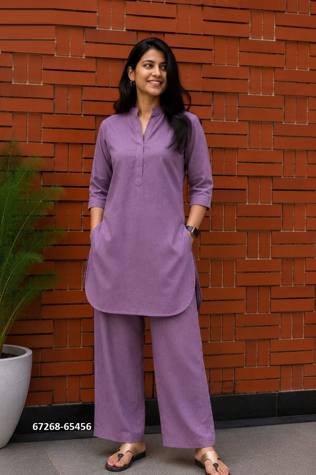 TRENDY CO-ORD SET - Catalog # 67268 (Set of 6 Tops With Bottoms)