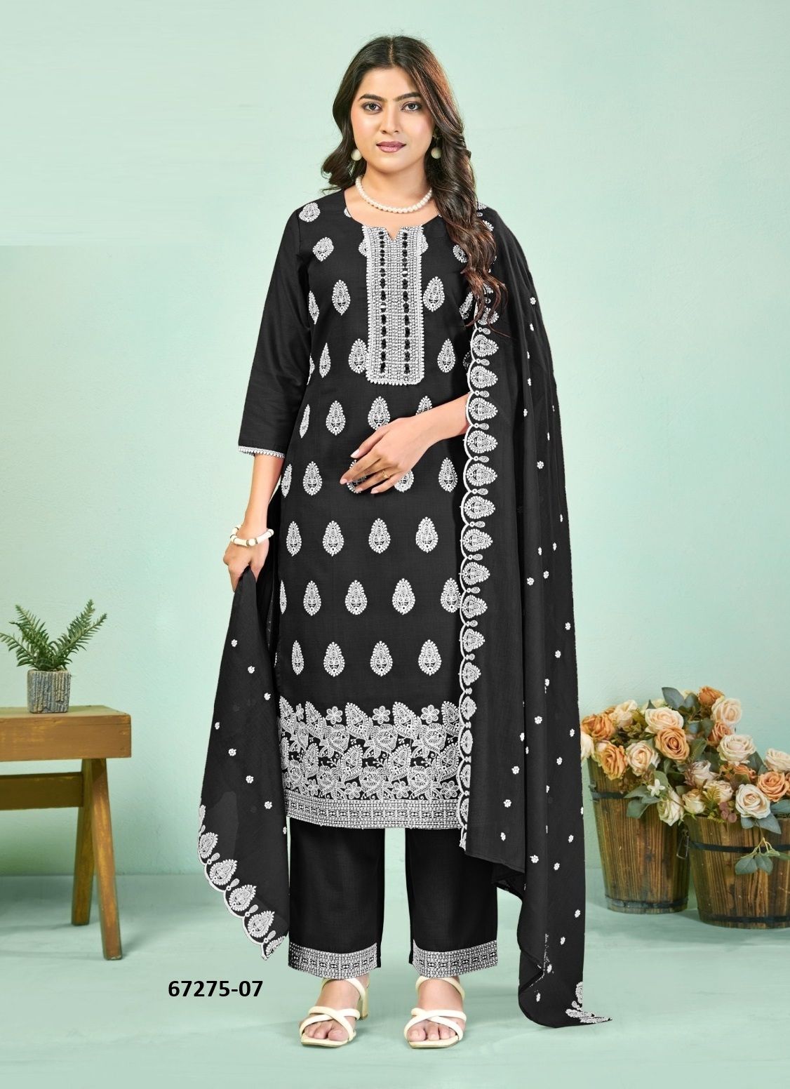 DIXA - Catalog # 67275 (Set of 4 SIZE-SETS [Readymade Salwar Suits])