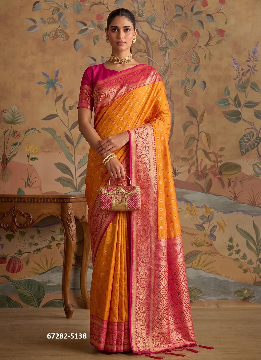 VANITA SILK 2 - Catalog # 67282 (Set of 4 Sarees) VANITA SILK 2 - Catalog # 67282 (Set of 4 Sarees)