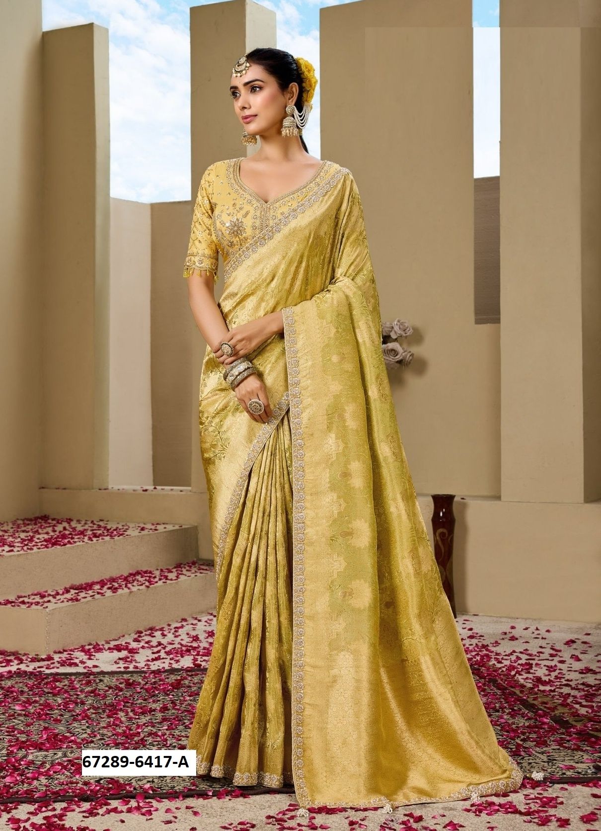 KUM KUM 10 - Catalog # 67289 (Set of 8 Sarees) KUM KUM 10 - Catalog # 67289 (Set of 8 Sarees)