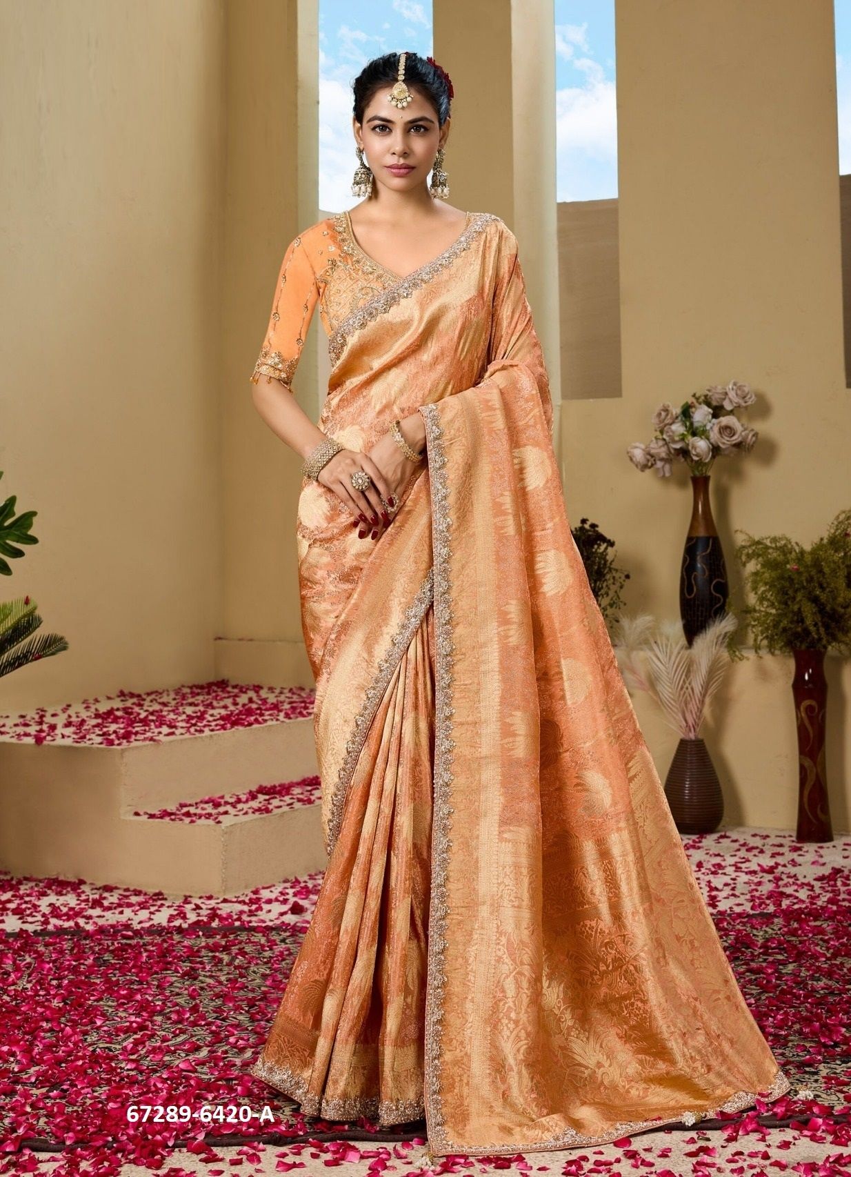 KUM KUM 10 - Catalog # 67289 (Set of 8 Sarees) KUM KUM 10 - Catalog # 67289 (Set of 8 Sarees)