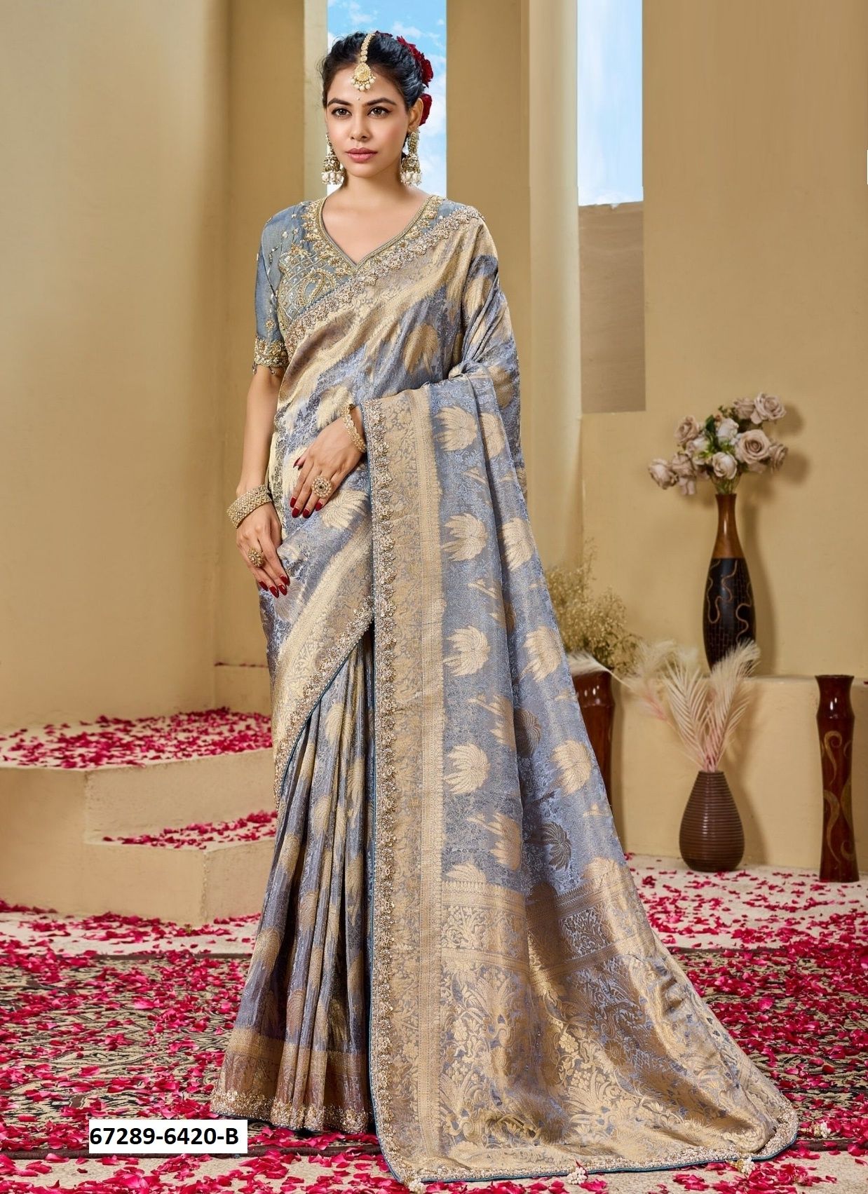 KUM KUM 10 - Catalog # 67289 (Set of 8 Sarees) KUM KUM 10 - Catalog # 67289 (Set of 8 Sarees)