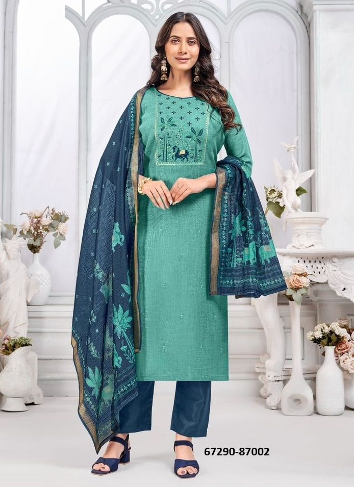 JULIANA - Catalog # 67290 (Set of 12 Readymade Salwar Suits) JULIANA - Catalog # 67290 (Set of 12 Readymade Salwar Suits)