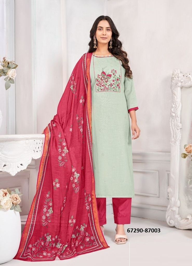 JULIANA - Catalog # 67290 (Set of 12 Readymade Salwar Suits) JULIANA - Catalog # 67290 (Set of 12 Readymade Salwar Suits)