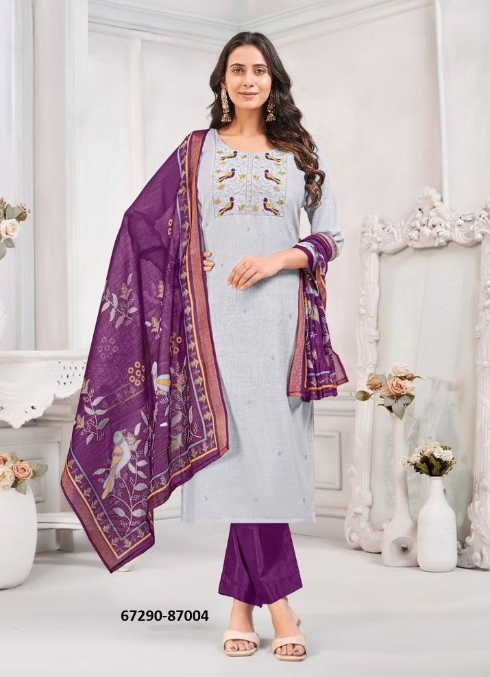 JULIANA - Catalog # 67290 (Set of 12 Readymade Salwar Suits) JULIANA - Catalog # 67290 (Set of 12 Readymade Salwar Suits)