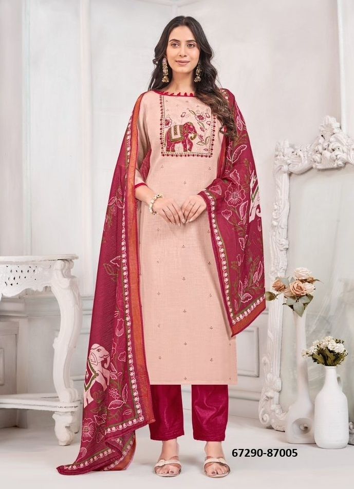 JULIANA - Catalog # 67290 (Set of 12 Readymade Salwar Suits) JULIANA - Catalog # 67290 (Set of 12 Readymade Salwar Suits)