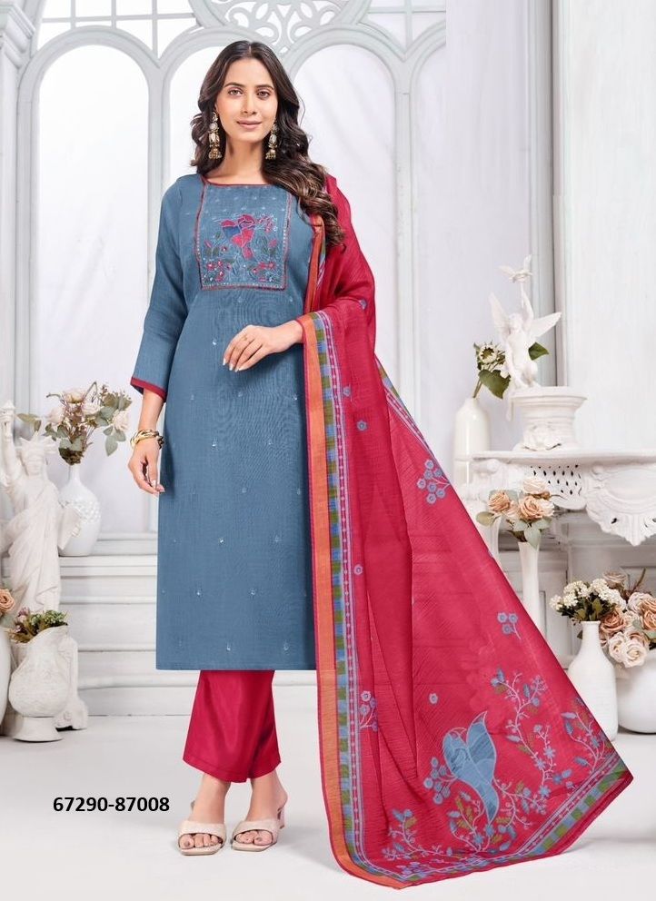 JULIANA - Catalog # 67290 (Set of 12 Readymade Salwar Suits) JULIANA - Catalog # 67290 (Set of 12 Readymade Salwar Suits)