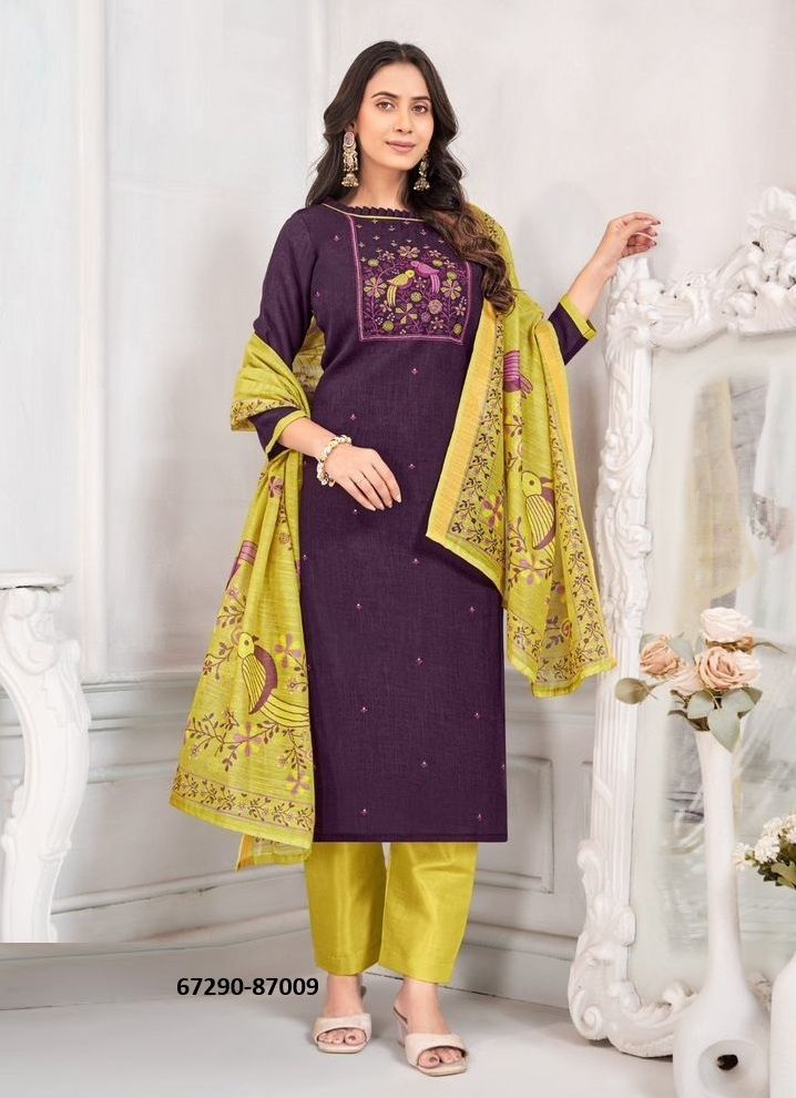 JULIANA - Catalog # 67290 (Set of 12 Readymade Salwar Suits) JULIANA - Catalog # 67290 (Set of 12 Readymade Salwar Suits)