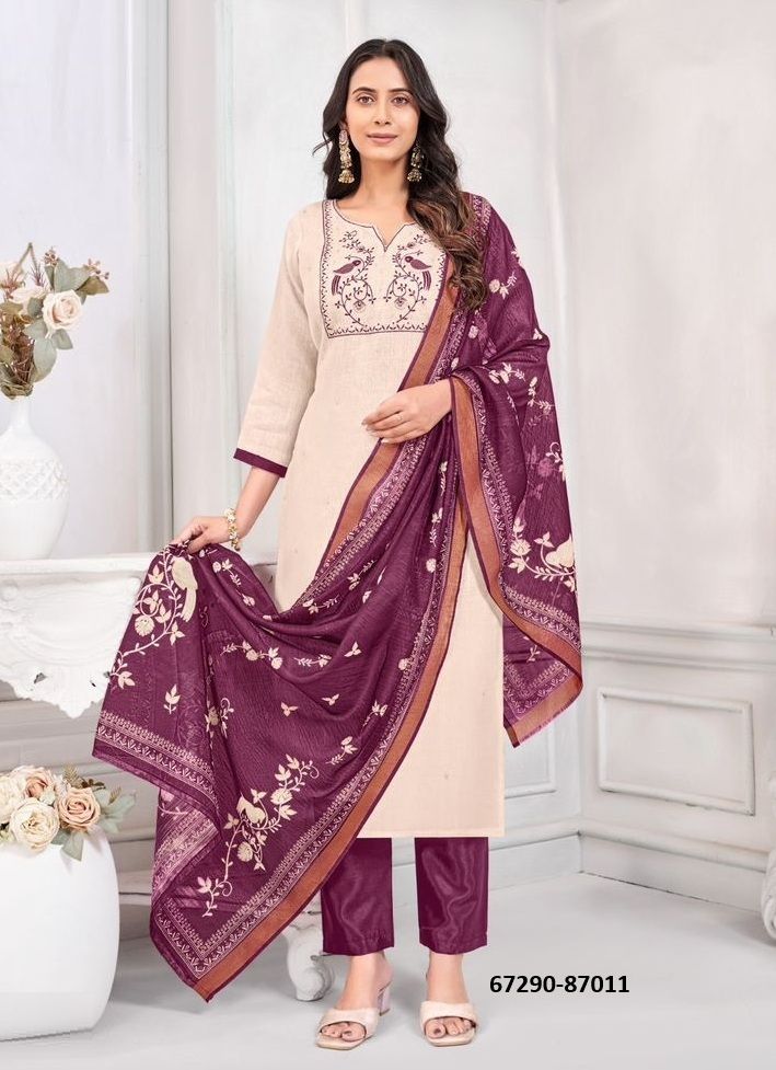 JULIANA - Catalog # 67290 (Set of 12 Readymade Salwar Suits) JULIANA - Catalog # 67290 (Set of 12 Readymade Salwar Suits)