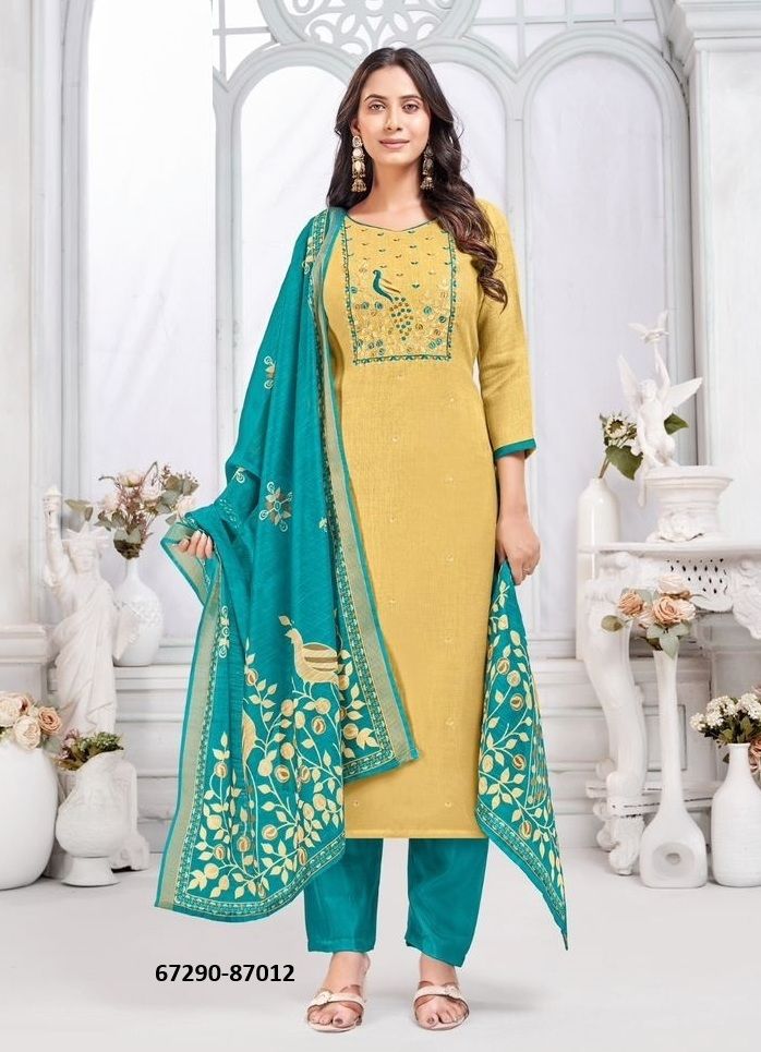 JULIANA - Catalog # 67290 (Set of 12 Readymade Salwar Suits) JULIANA - Catalog # 67290 (Set of 12 Readymade Salwar Suits)