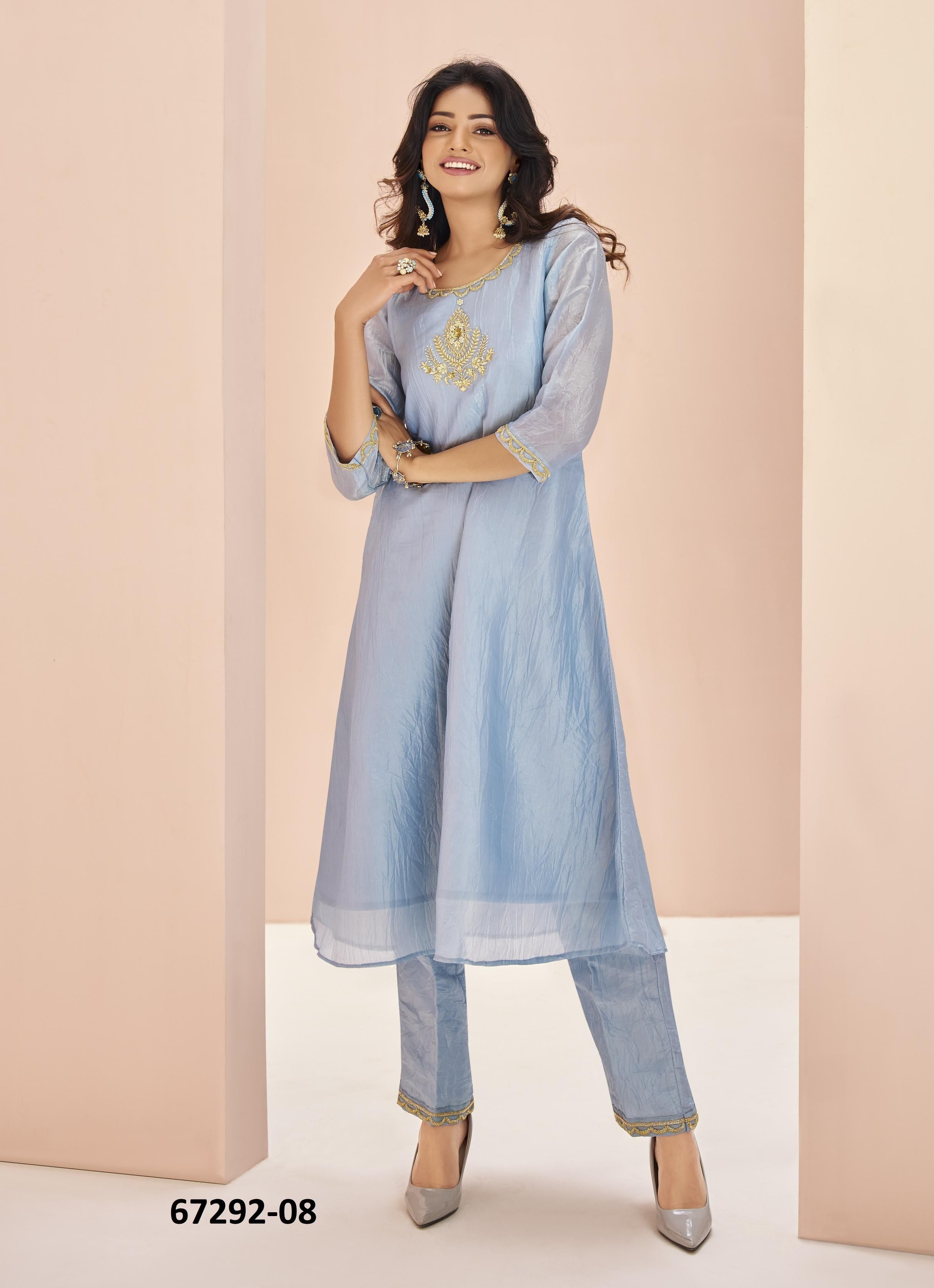 SAKHI - Catalog # 67292 (Set of 15 Readymade Women's Kurtis / Tops) SAKHI - Catalog # 67292 (Set of 15 Readymade Women's Kurtis / Tops)
