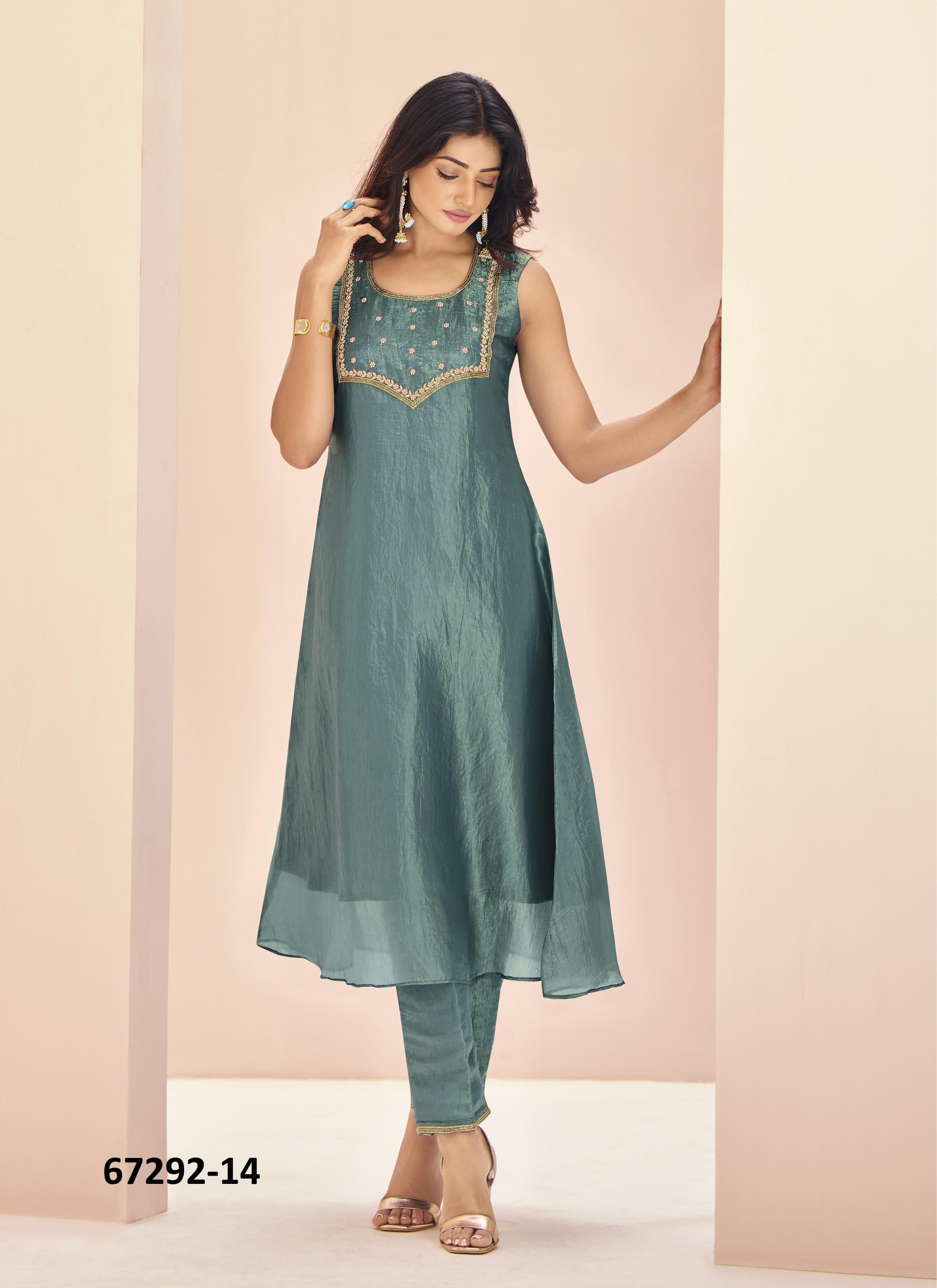 SAKHI - Catalog # 67292 (Set of 15 Readymade Women's Kurtis / Tops) SAKHI - Catalog # 67292 (Set of 15 Readymade Women's Kurtis / Tops)