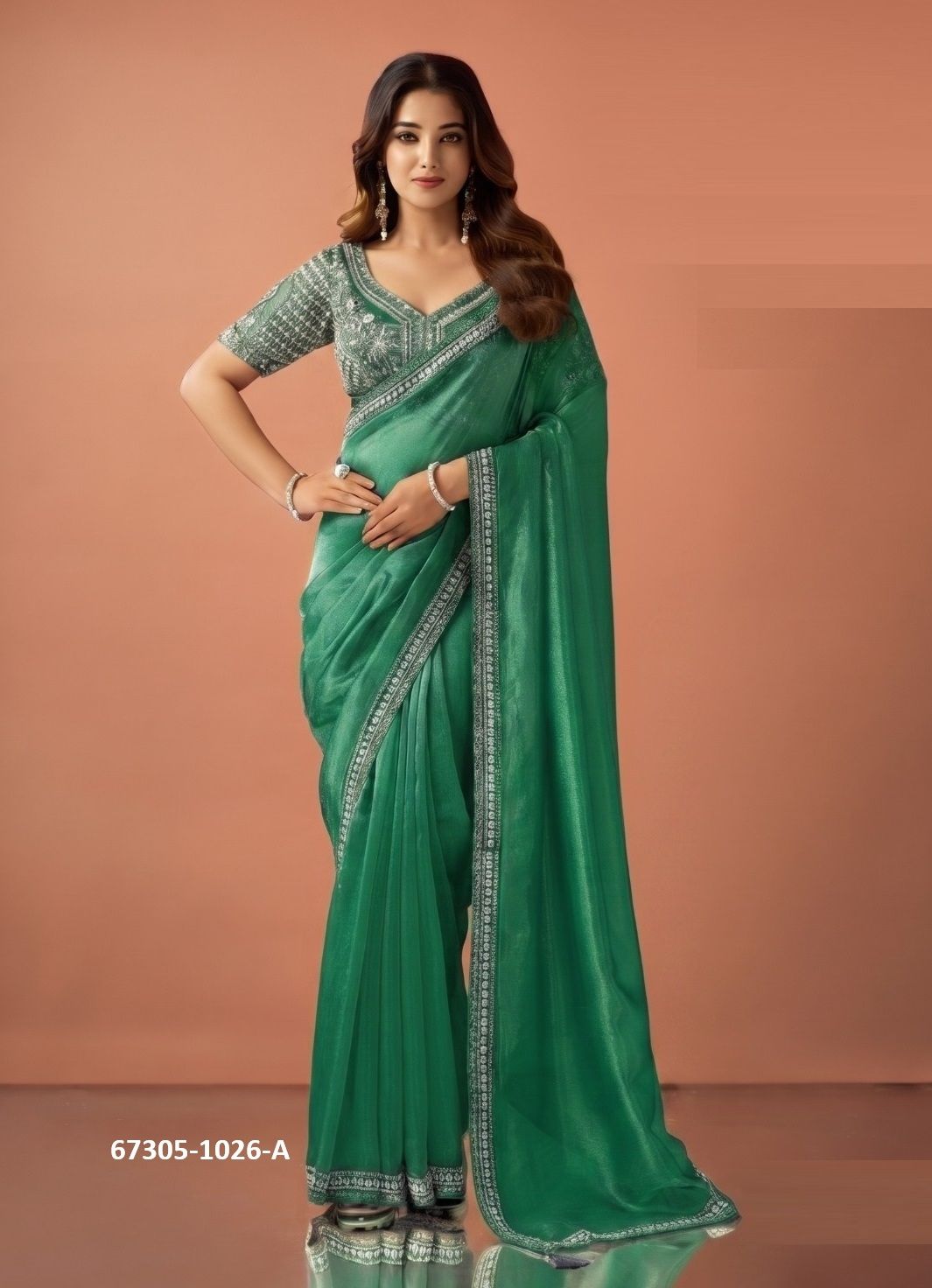 ROYAL QUEEN 2 - Catalog # 67305 (Set of 9 Sarees) ROYAL QUEEN 2 - Catalog # 67305 (Set of 9 Sarees)