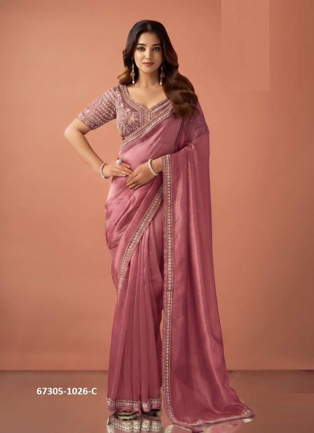 ROYAL QUEEN 2 - Catalog # 67305 (Set of 9 Sarees) ROYAL QUEEN 2 - Catalog # 67305 (Set of 9 Sarees)