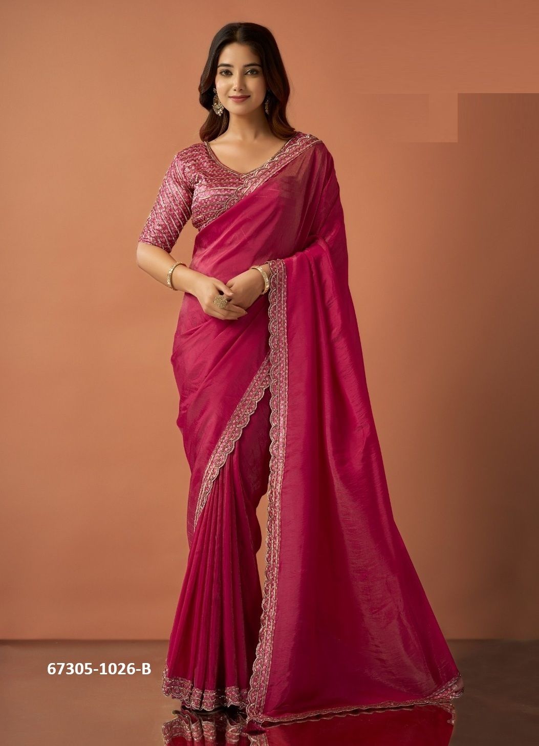 ROYAL QUEEN 2 - Catalog # 67305 (Set of 9 Sarees) ROYAL QUEEN 2 - Catalog # 67305 (Set of 9 Sarees)