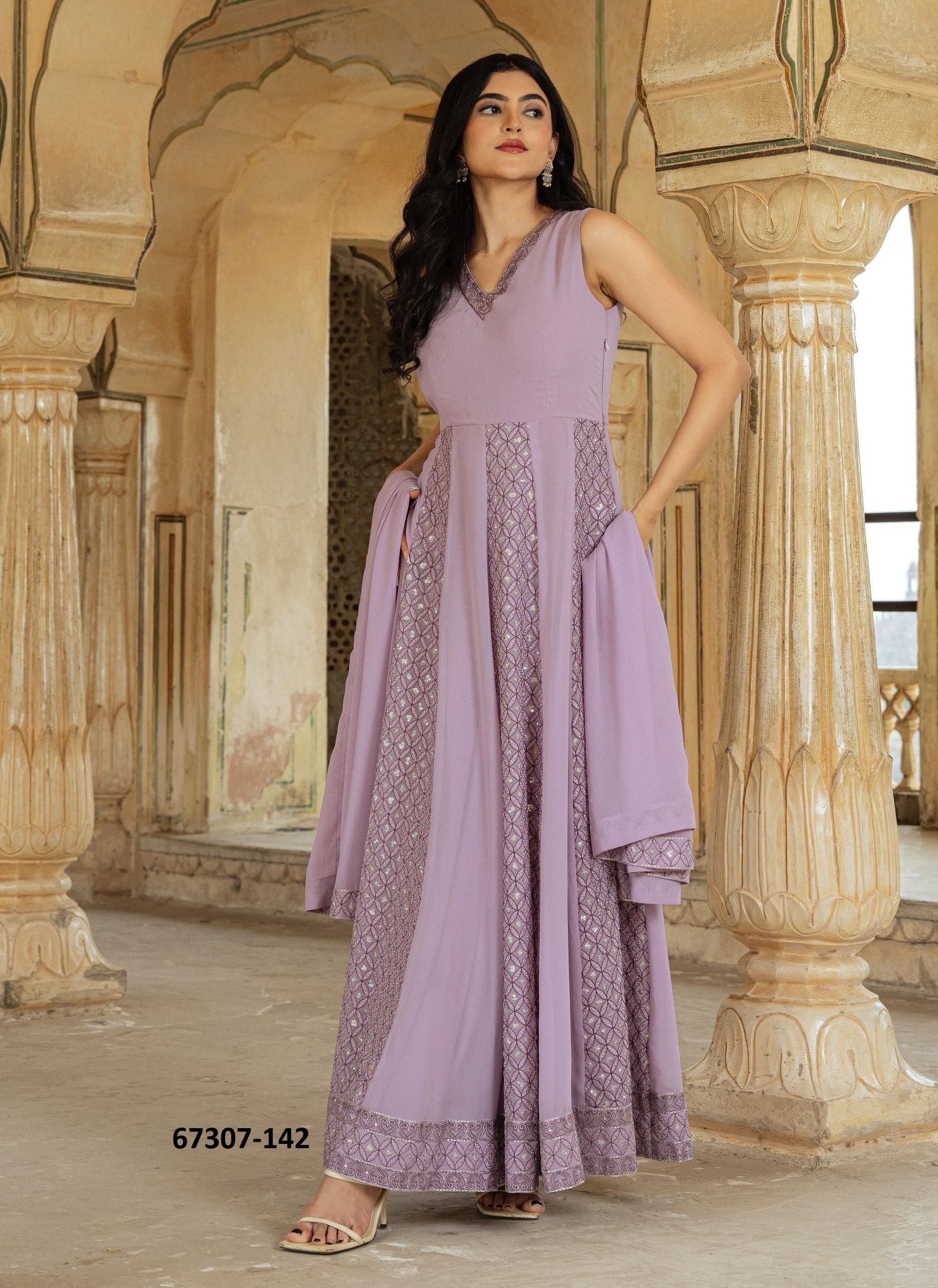 SWIGGY 141 - Catalog # 67307 (Set of 11 Readymade Gowns) SWIGGY 141 - Catalog # 67307 (Set of 11 Readymade Gowns)