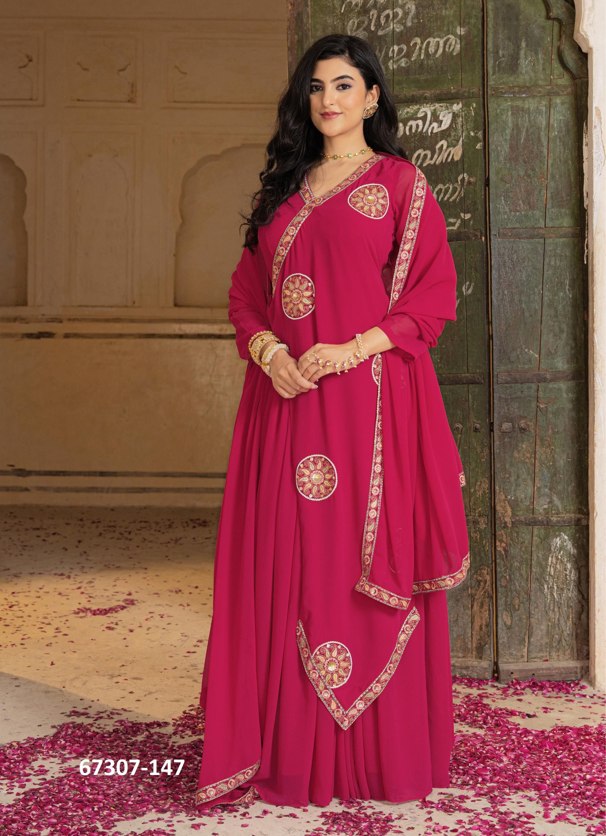 SWIGGY 141 - Catalog # 67307 (Set of 11 Readymade Gowns) SWIGGY 141 - Catalog # 67307 (Set of 11 Readymade Gowns)