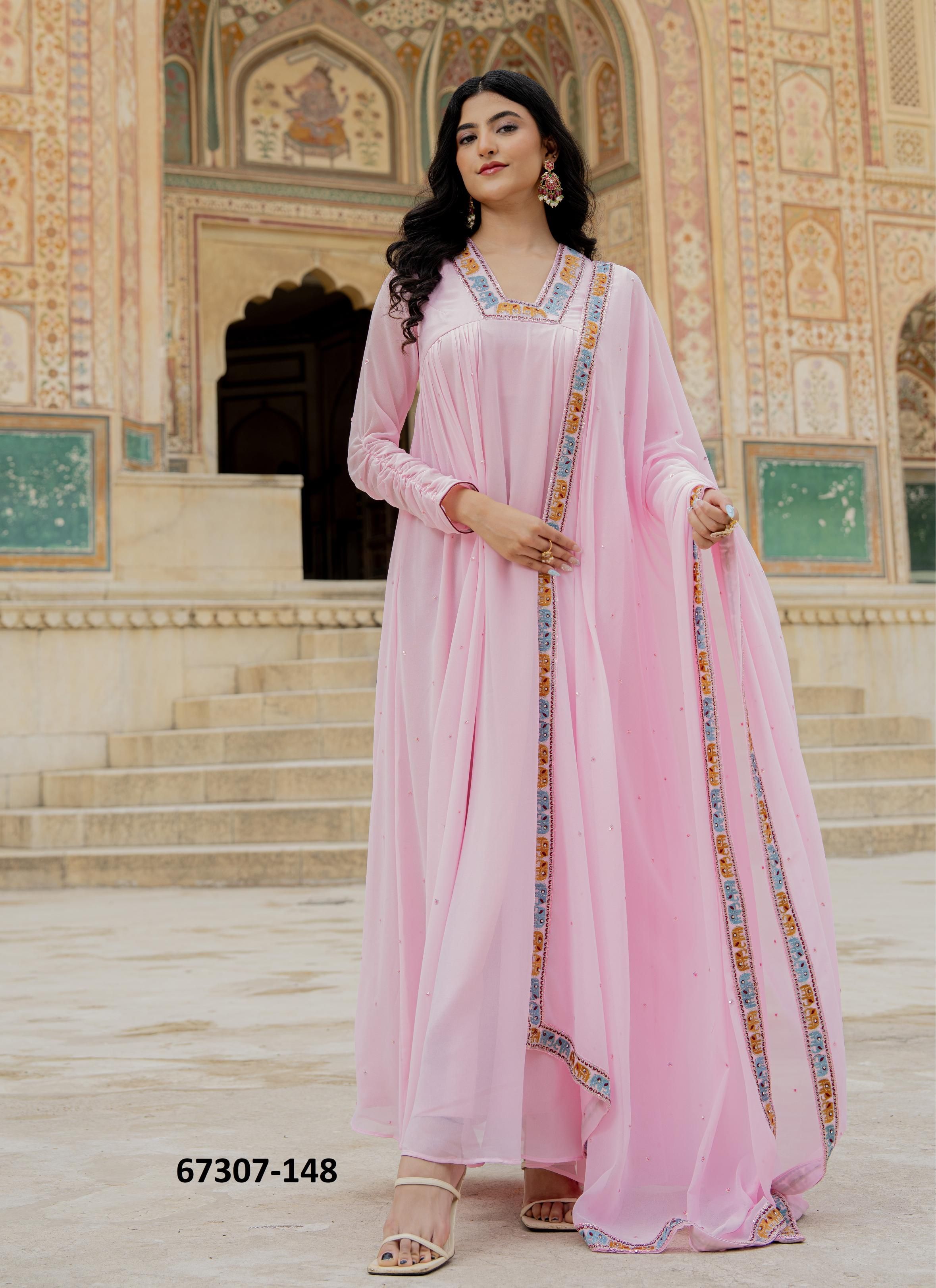 SWIGGY 141 - Catalog # 67307 (Set of 11 Readymade Gowns) SWIGGY 141 - Catalog # 67307 (Set of 11 Readymade Gowns)
