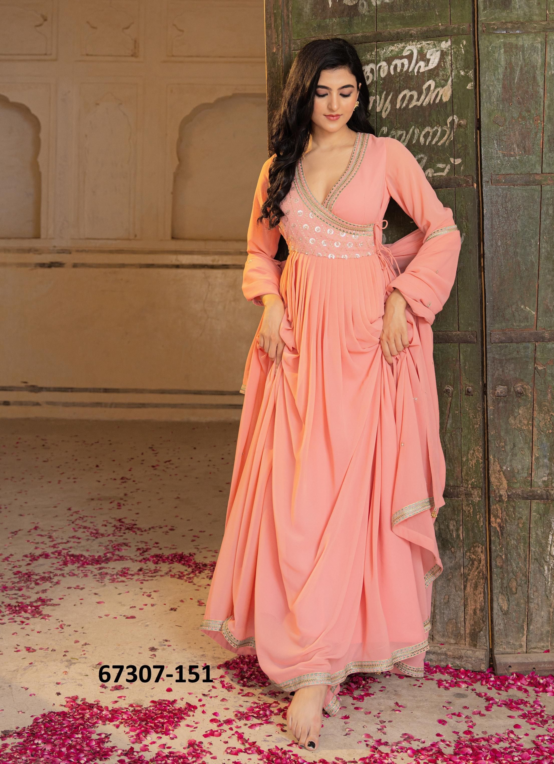 SWIGGY 141 - Catalog # 67307 (Set of 11 Readymade Gowns) SWIGGY 141 - Catalog # 67307 (Set of 11 Readymade Gowns)