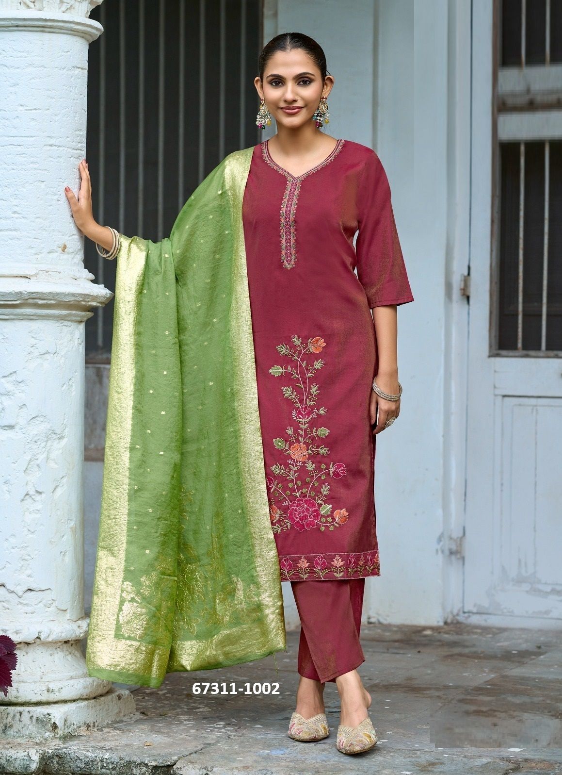 SANSKAR - Catalog # 67311 (Set of 8 Readymade Salwar Suits) SANSKAR - Catalog # 67311 (Set of 8 Readymade Salwar Suits)