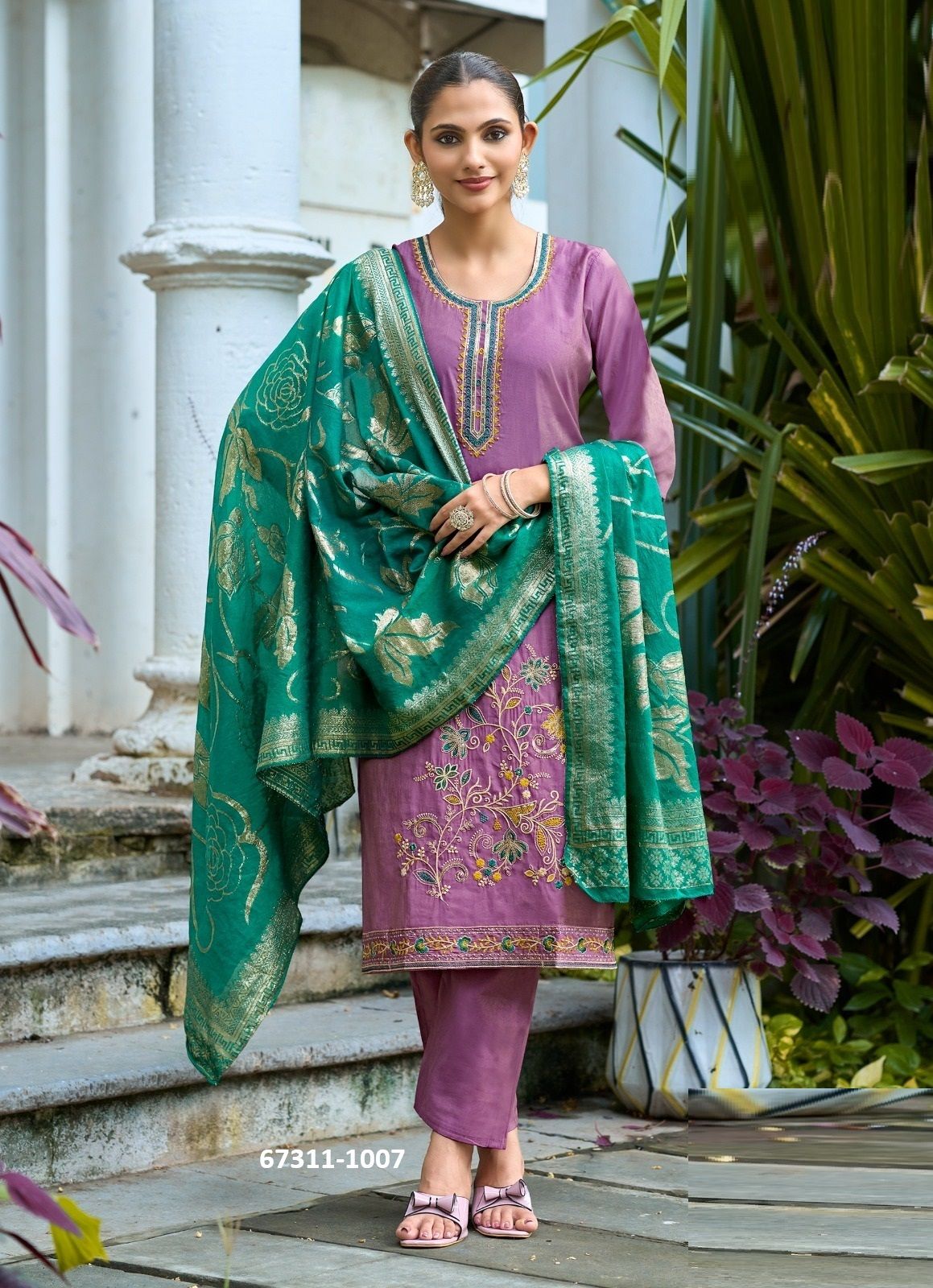 SANSKAR - Catalog # 67311 (Set of 8 Readymade Salwar Suits) SANSKAR - Catalog # 67311 (Set of 8 Readymade Salwar Suits)